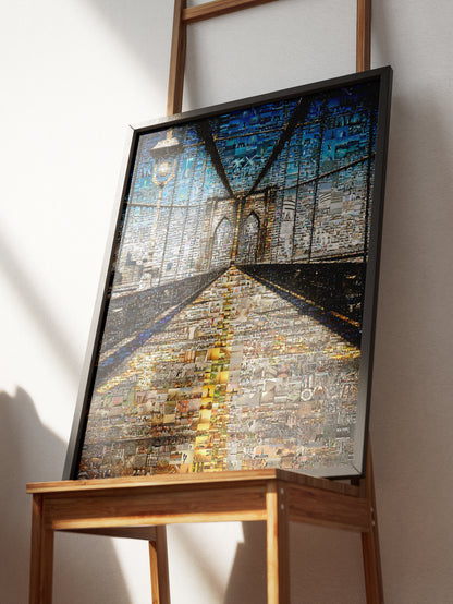 Stunning NYC Mosaic Art - Unique Wall Decor of Times Square and Iconic Landmarks AtelierMosaics