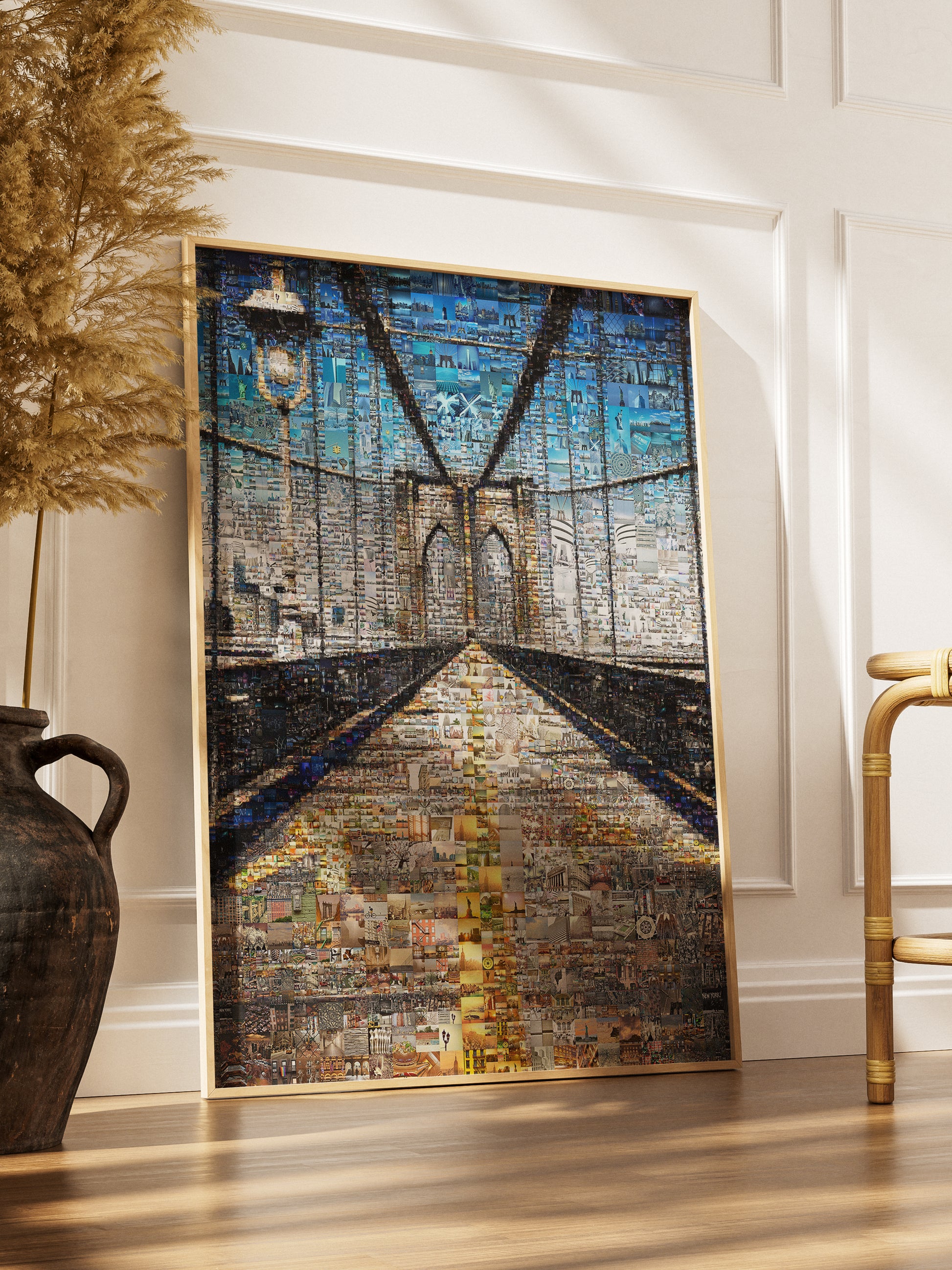 Stunning NYC Mosaic Art - Unique Wall Decor of Times Square and Iconic Landmarks AtelierMosaics