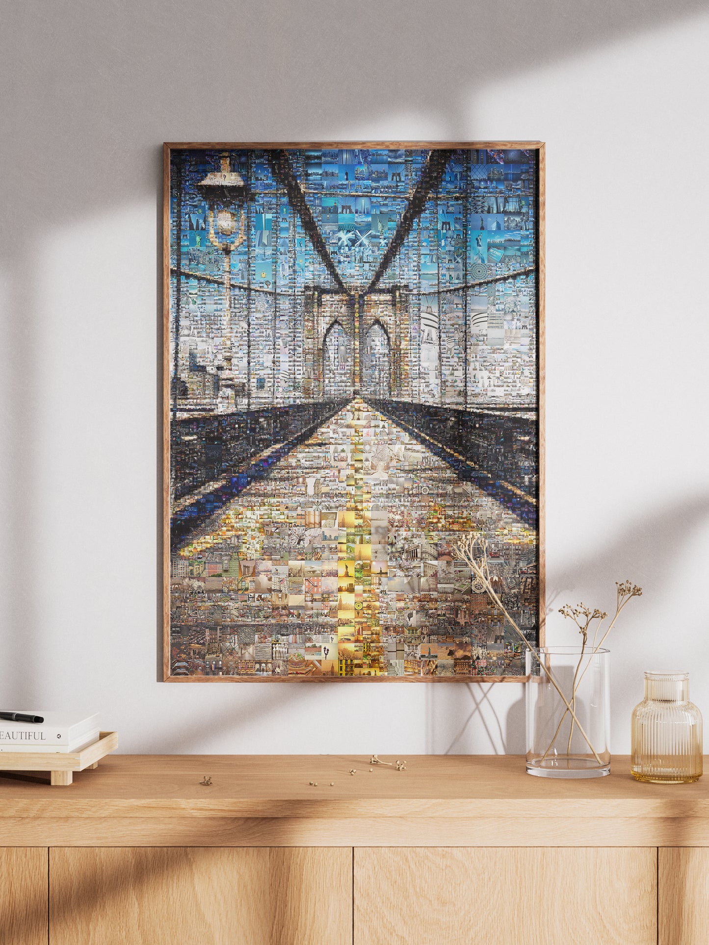 Stunning NYC Mosaic Art - Unique Wall Decor of Times Square and Iconic Landmarks AtelierMosaics