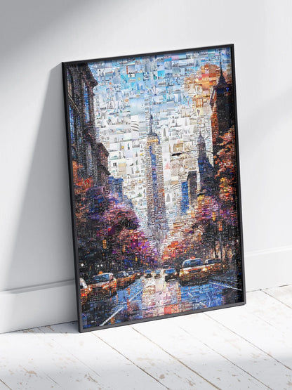 Stunning Brooklyn Bridge Mosaic Artwork - Unique Wall Decor for Home & Office AtelierMosaics