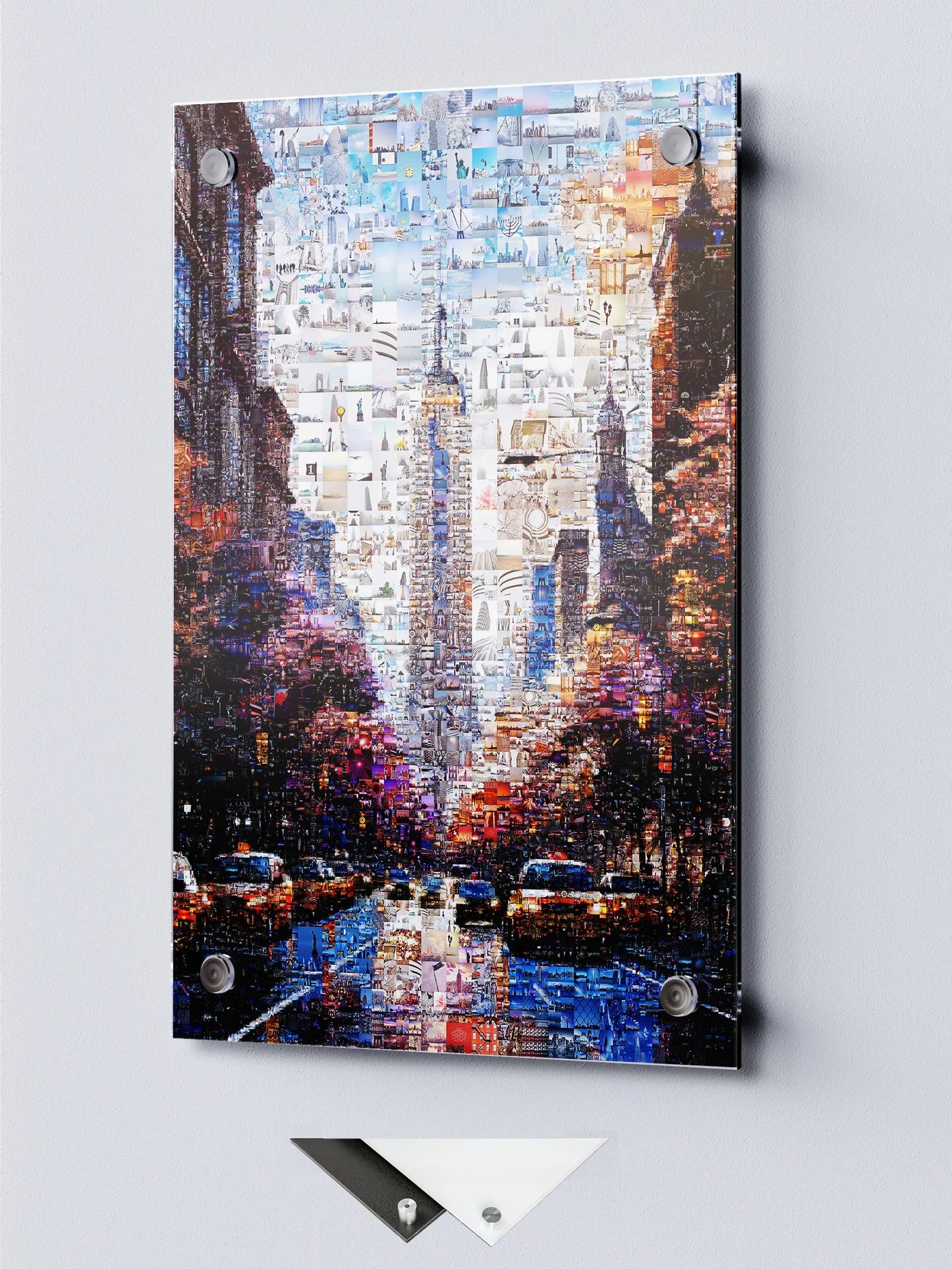 Stunning Brooklyn Bridge Mosaic Artwork - Unique Wall Decor for Home & Office AtelierMosaics