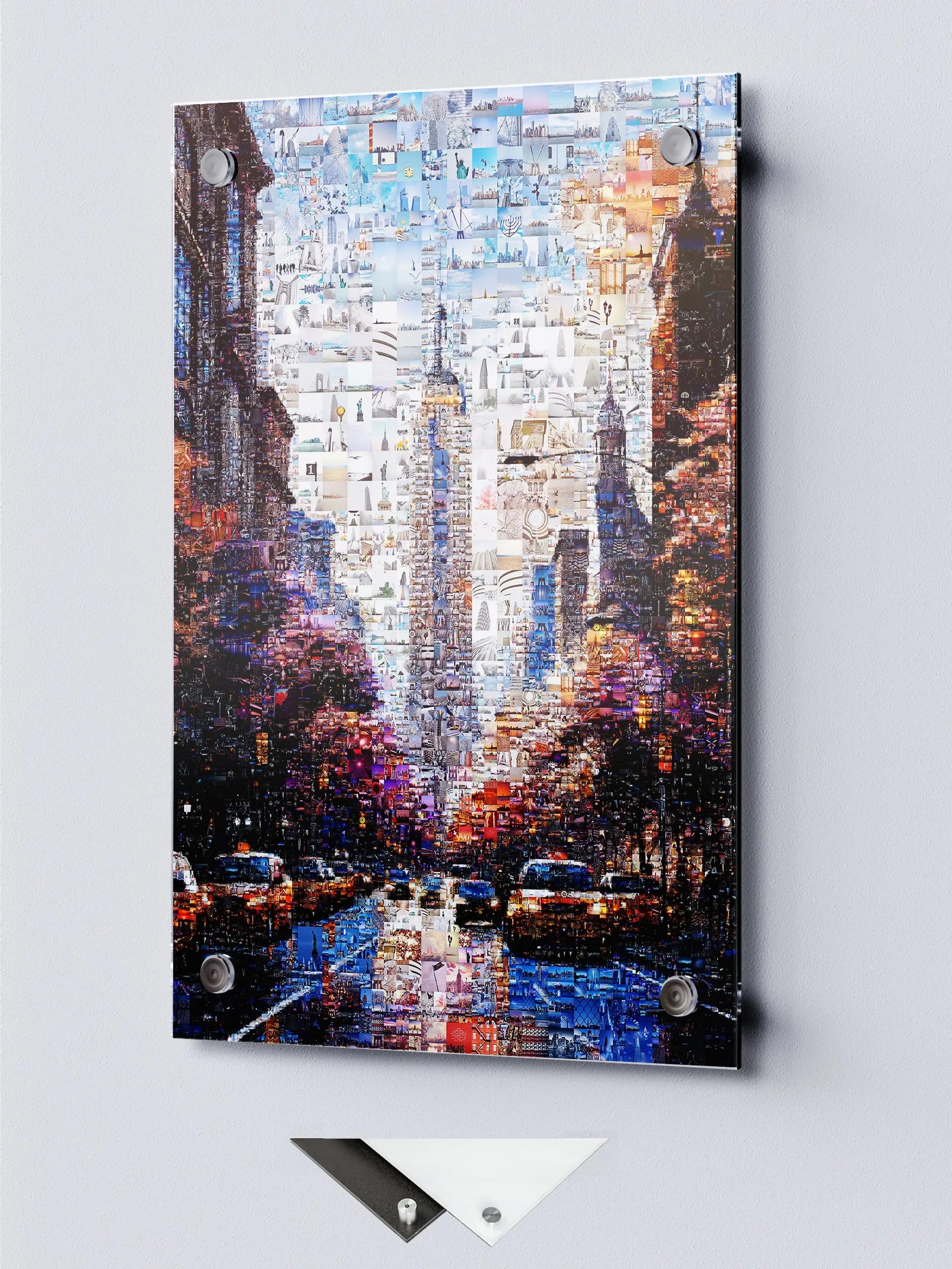 Stunning Brooklyn Bridge Mosaic Artwork - Unique Wall Decor for Home & Office AtelierMosaics