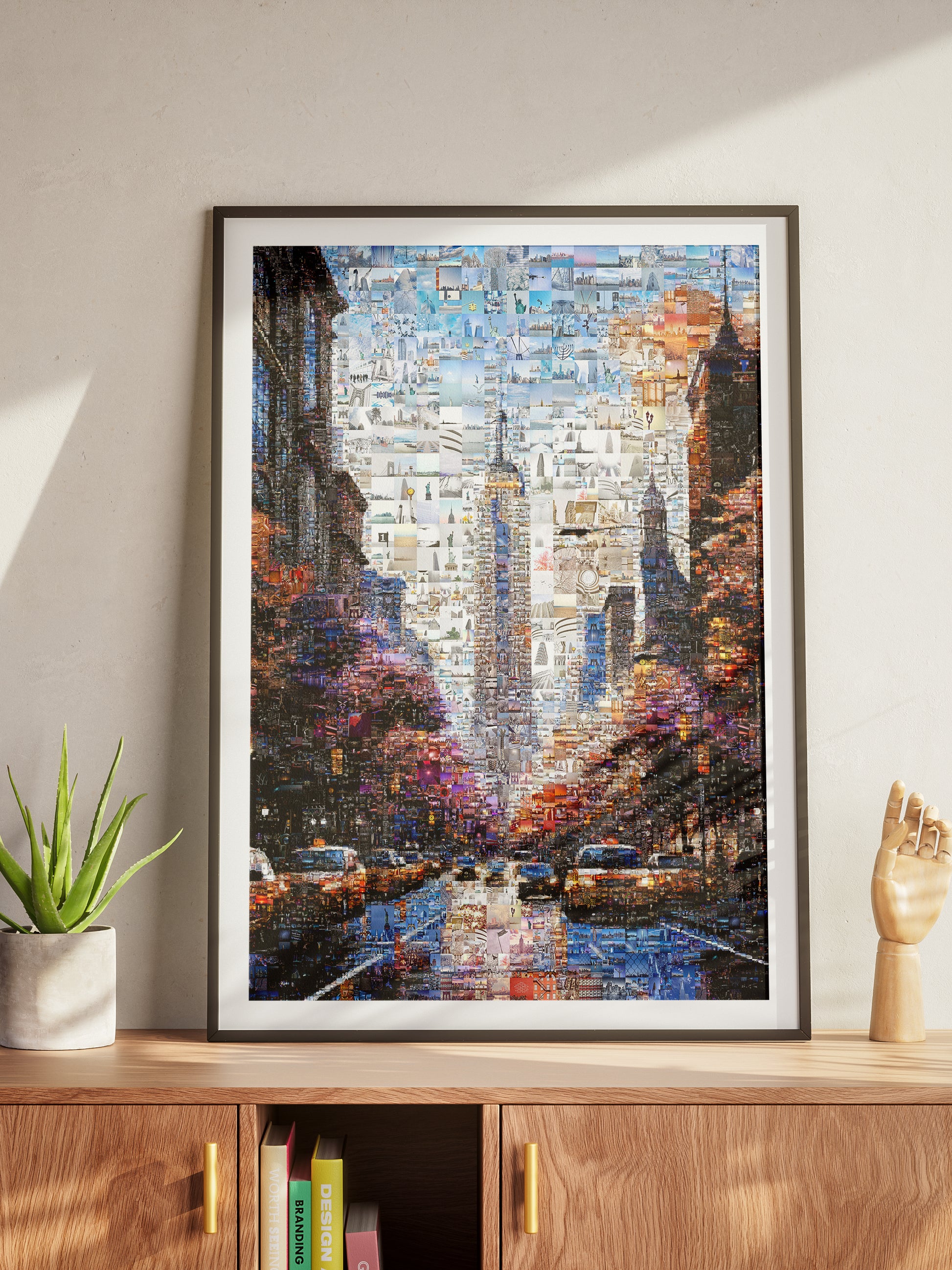 Stunning Brooklyn Bridge Mosaic Artwork - Unique Wall Decor for Home & Office AtelierMosaics