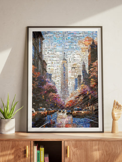 Stunning Brooklyn Bridge Mosaic Artwork - Unique Wall Decor for Home & Office AtelierMosaics