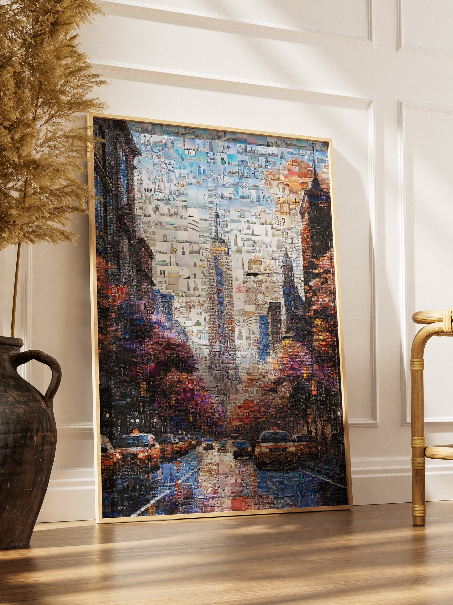 Stunning Brooklyn Bridge Mosaic Artwork - Unique Wall Decor for Home & Office AtelierMosaics