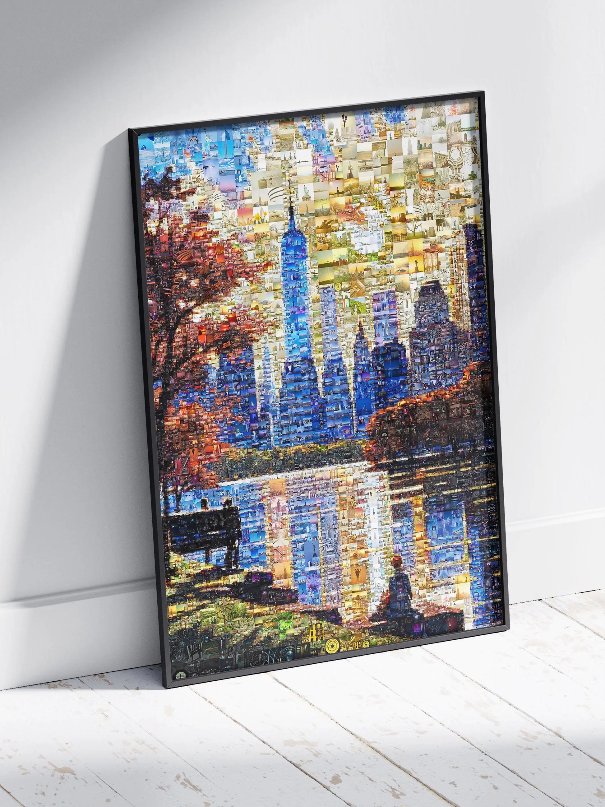 Stunning Mosaic Artwork of Iconic Cityscapes - Perfect for Home or Office Decor AtelierMosaics