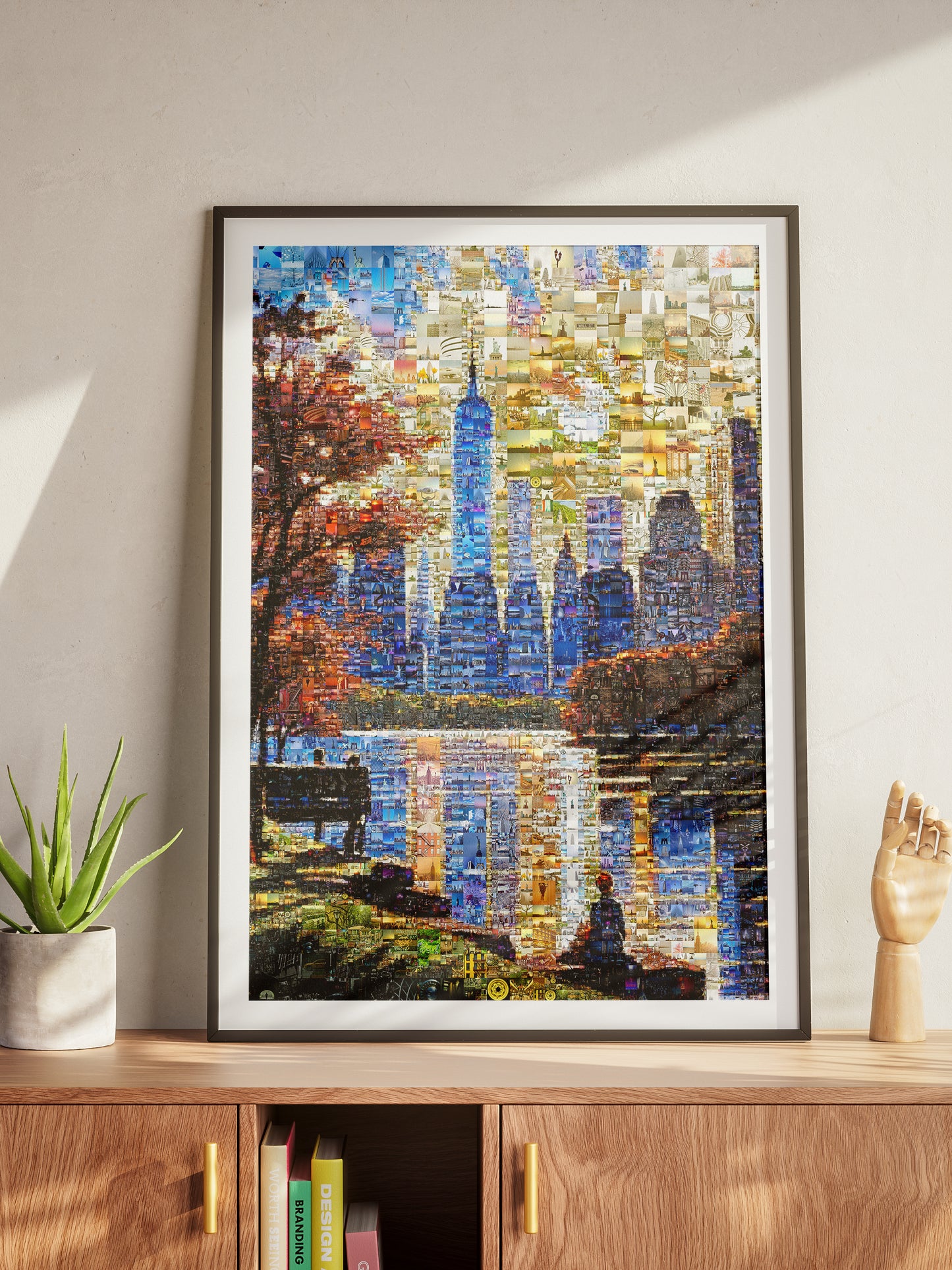 Stunning Mosaic Artwork of Iconic Cityscapes - Perfect for Home or Office Decor AtelierMosaics