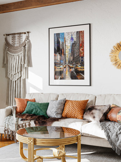 Stunning Urban Mosaic Art - Vibrant Cityscape Made from Hundreds of Images AtelierMosaics