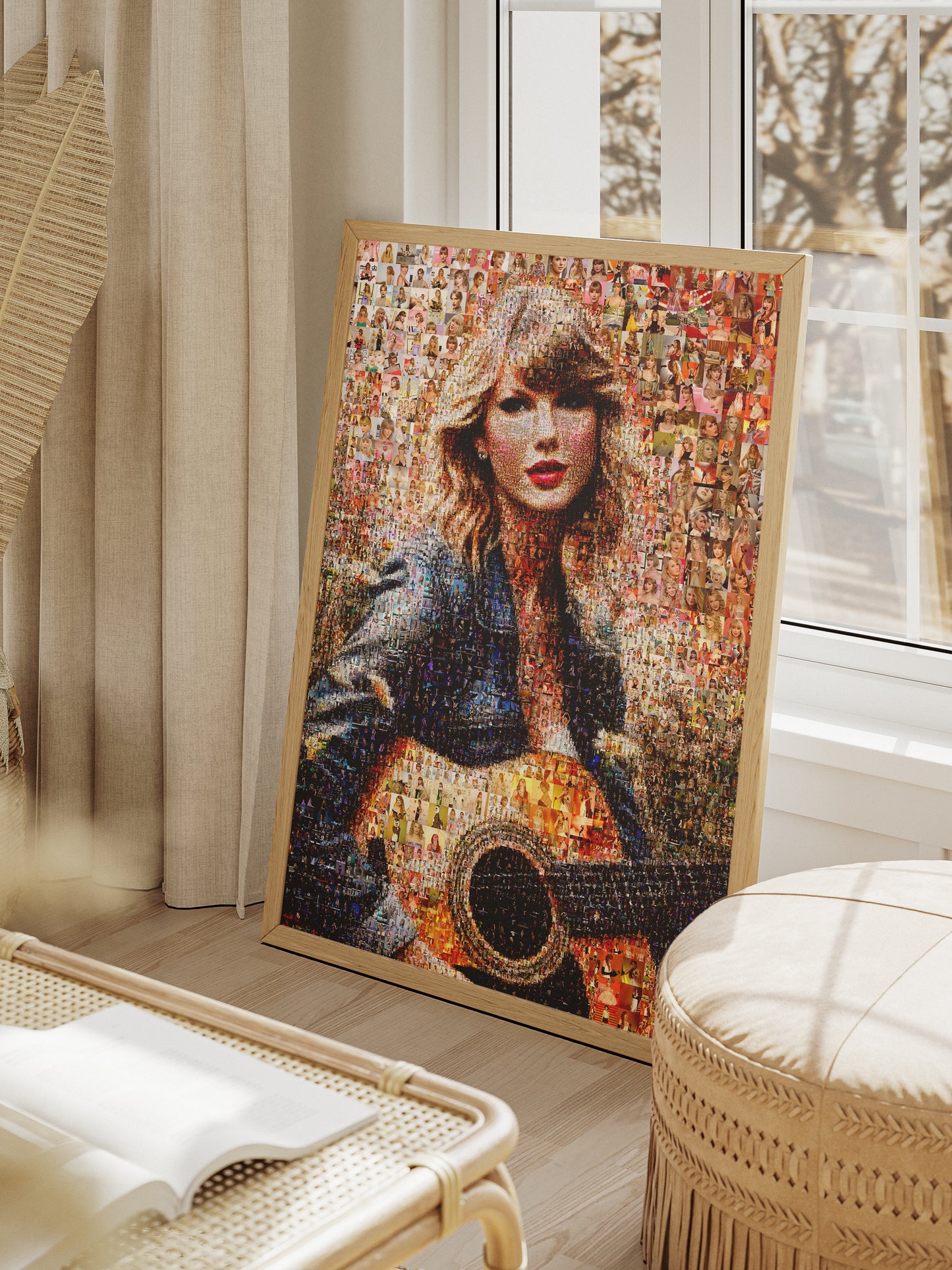 Stunning Taylor Swift Mosaic Artwork - Unique Collector's Piece for Fans & Decor AtelierMosaics