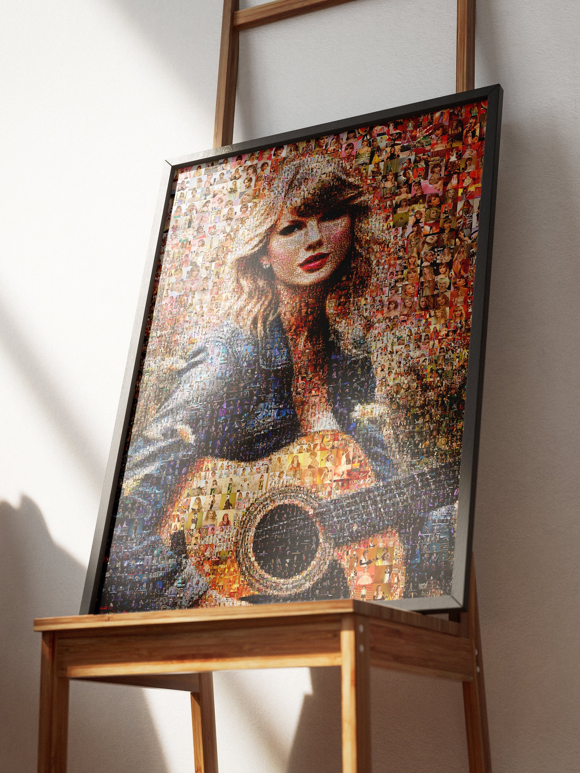 Stunning Taylor Swift Mosaic Artwork - Unique Collector's Piece for Fans & Decor AtelierMosaics