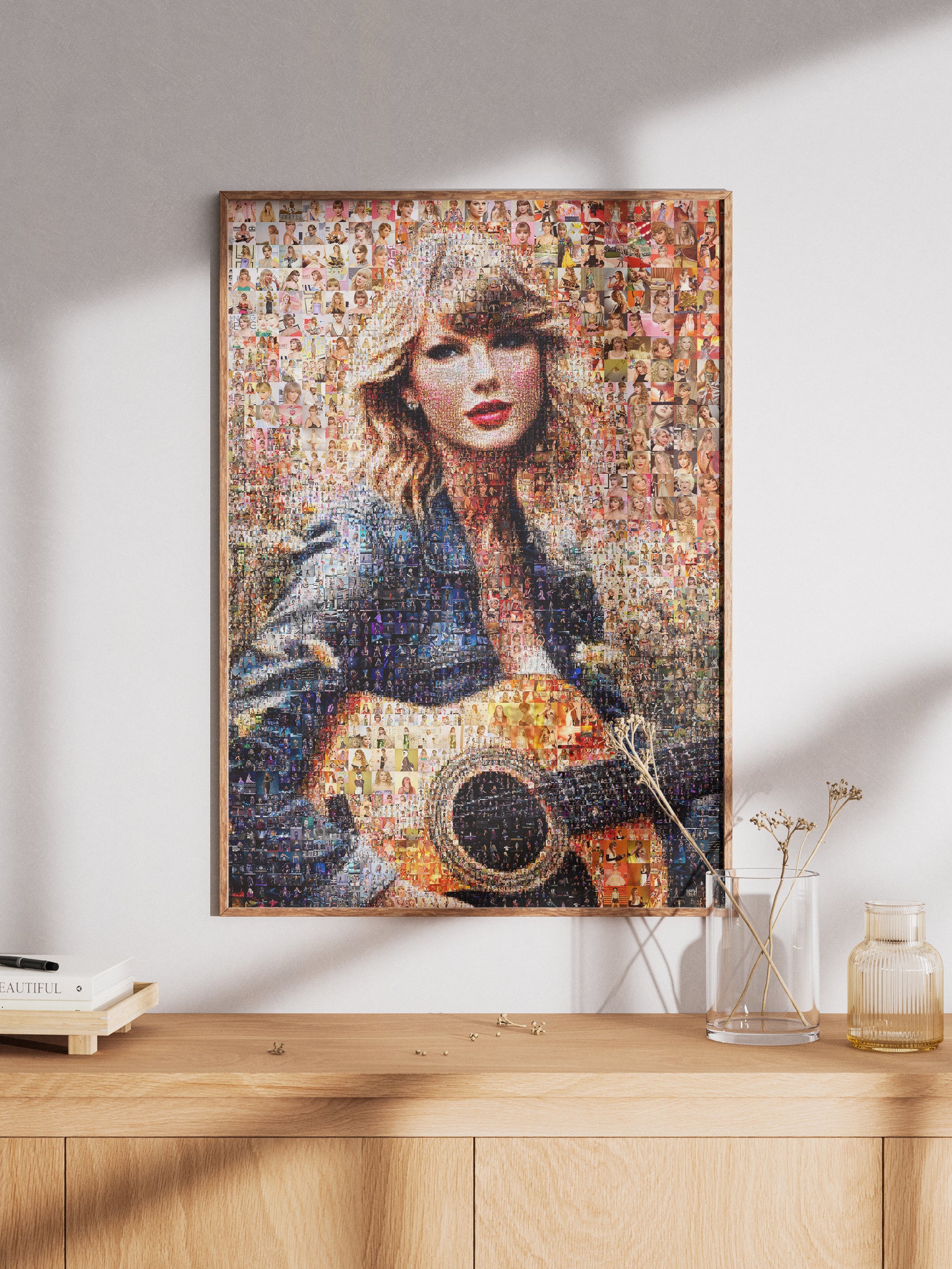 Stunning Taylor Swift Mosaic Artwork - Unique Collector's Piece for Fans & Decor AtelierMosaics