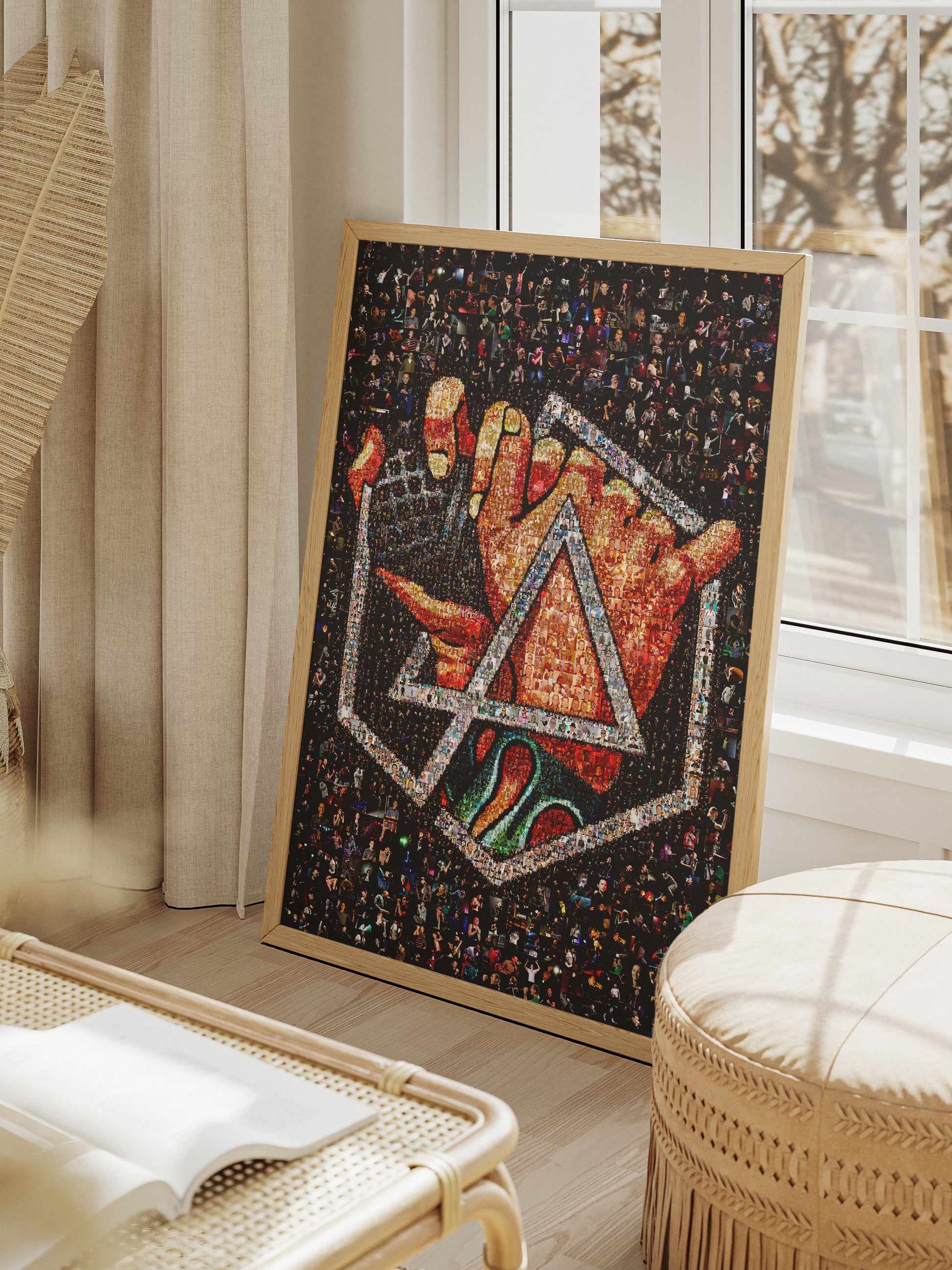 Chester Bennington Mosaic Artwork - Stunning Linkin Park Tribute Piece for Fans AtelierMosaics