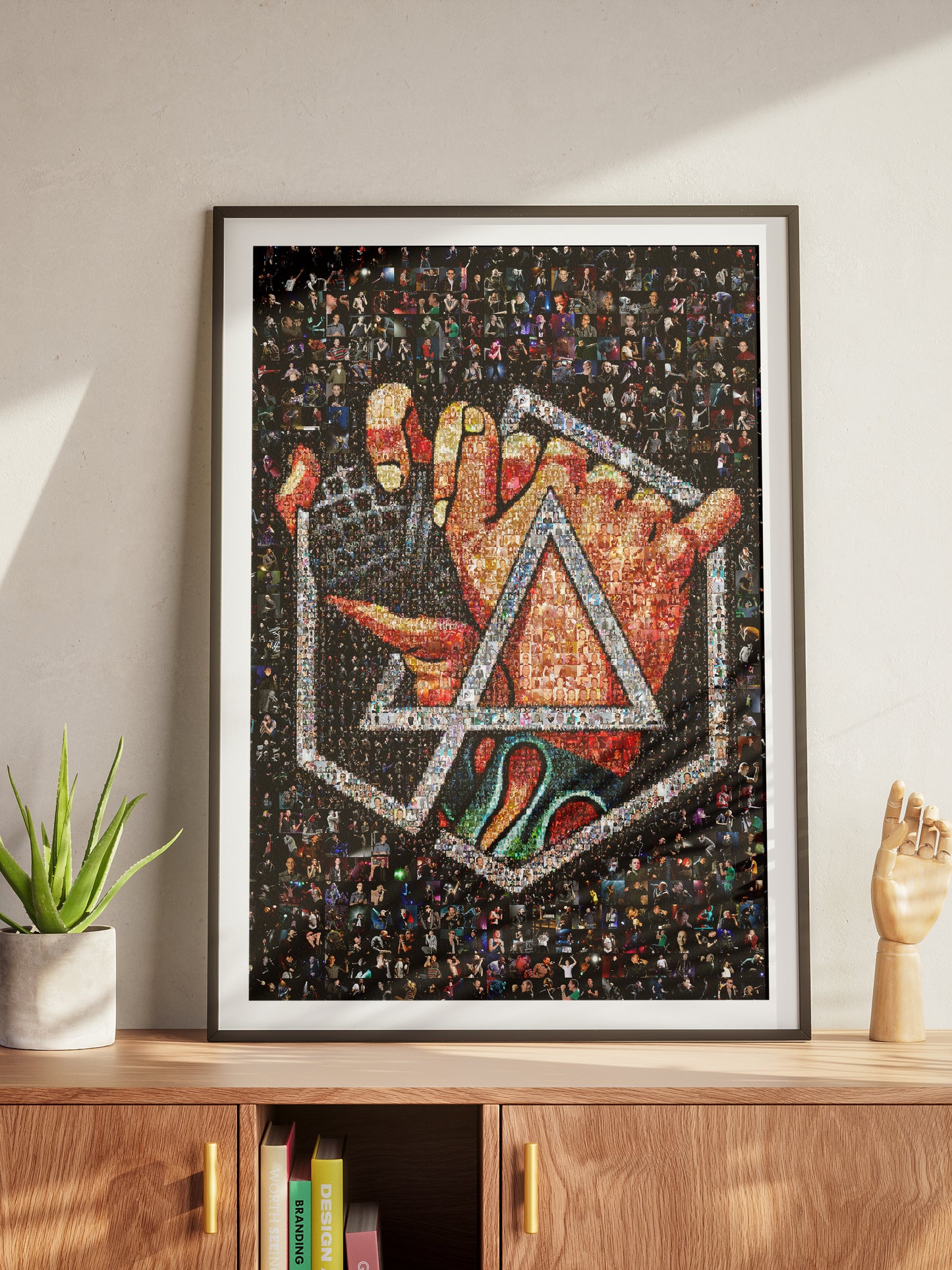 Chester Bennington Mosaic Artwork - Stunning Linkin Park Tribute Piece for Fans AtelierMosaics