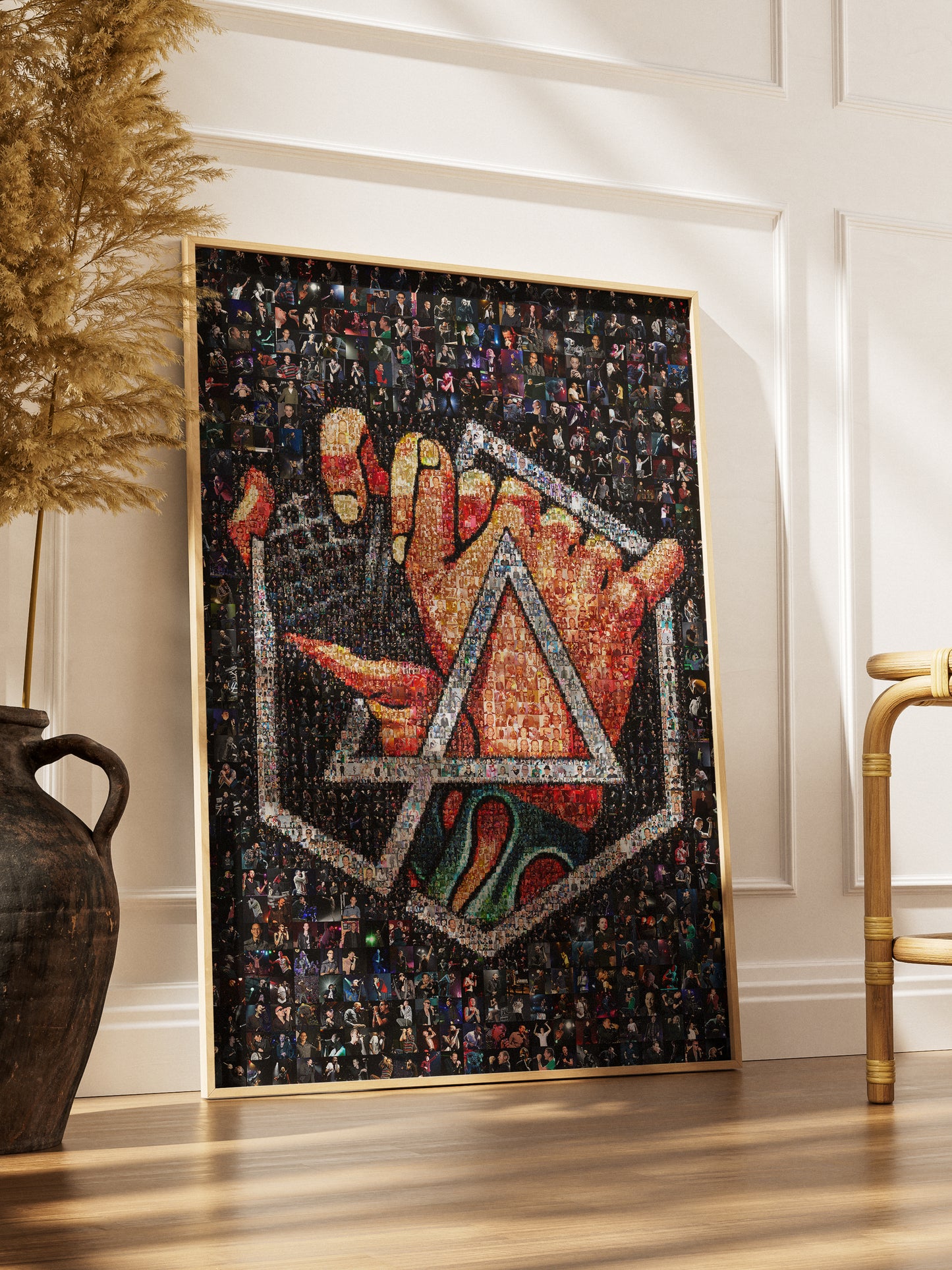 Chester Bennington Mosaic Artwork - Stunning Linkin Park Tribute Piece for Fans AtelierMosaics