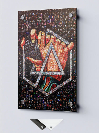 Chester Bennington Mosaic Artwork - Stunning Linkin Park Tribute Piece for Fans AtelierMosaics