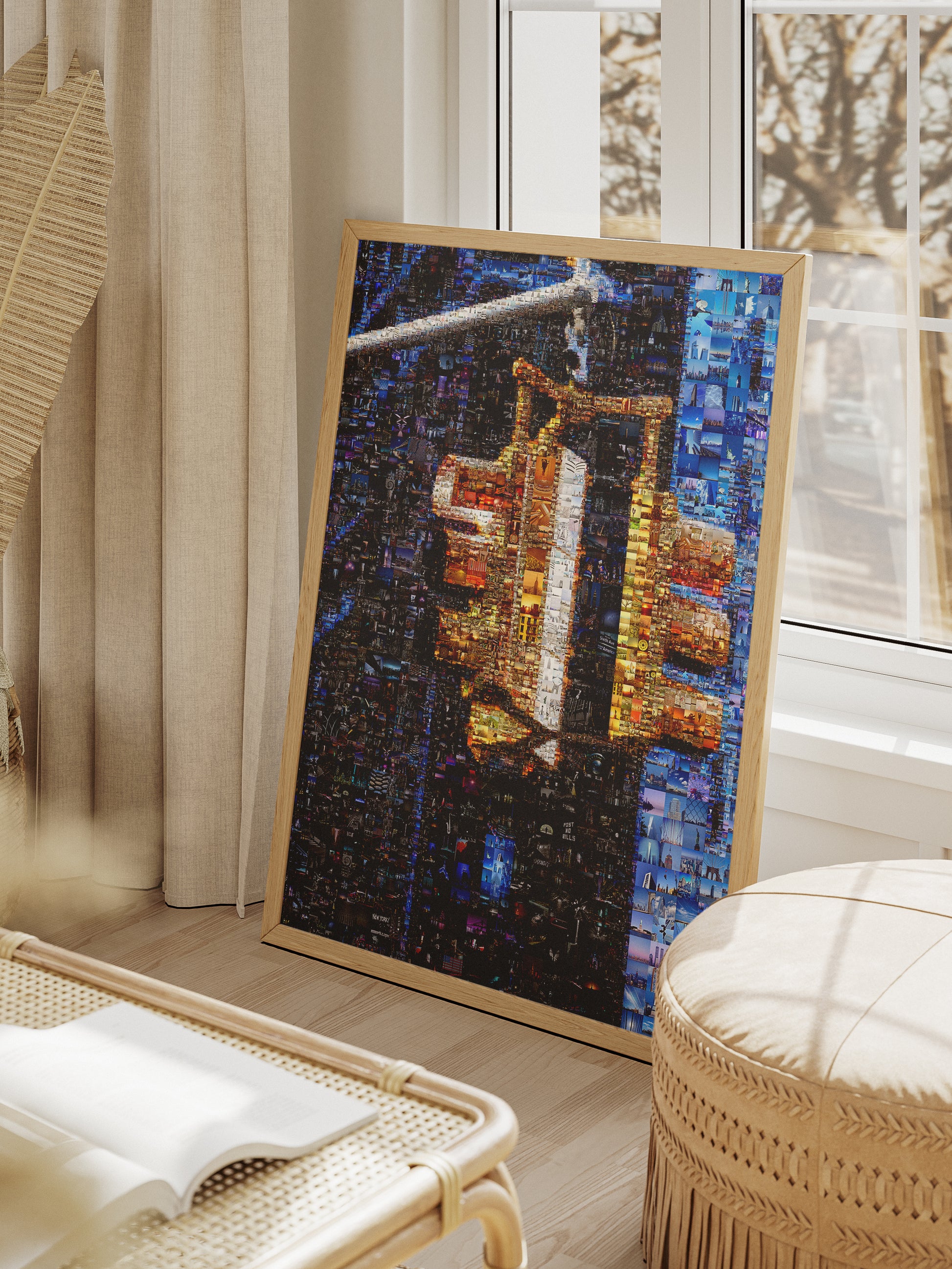 Stunning Mosaic Traffic Light Artwork - Unique Urban Art for Home Decor AtelierMosaics