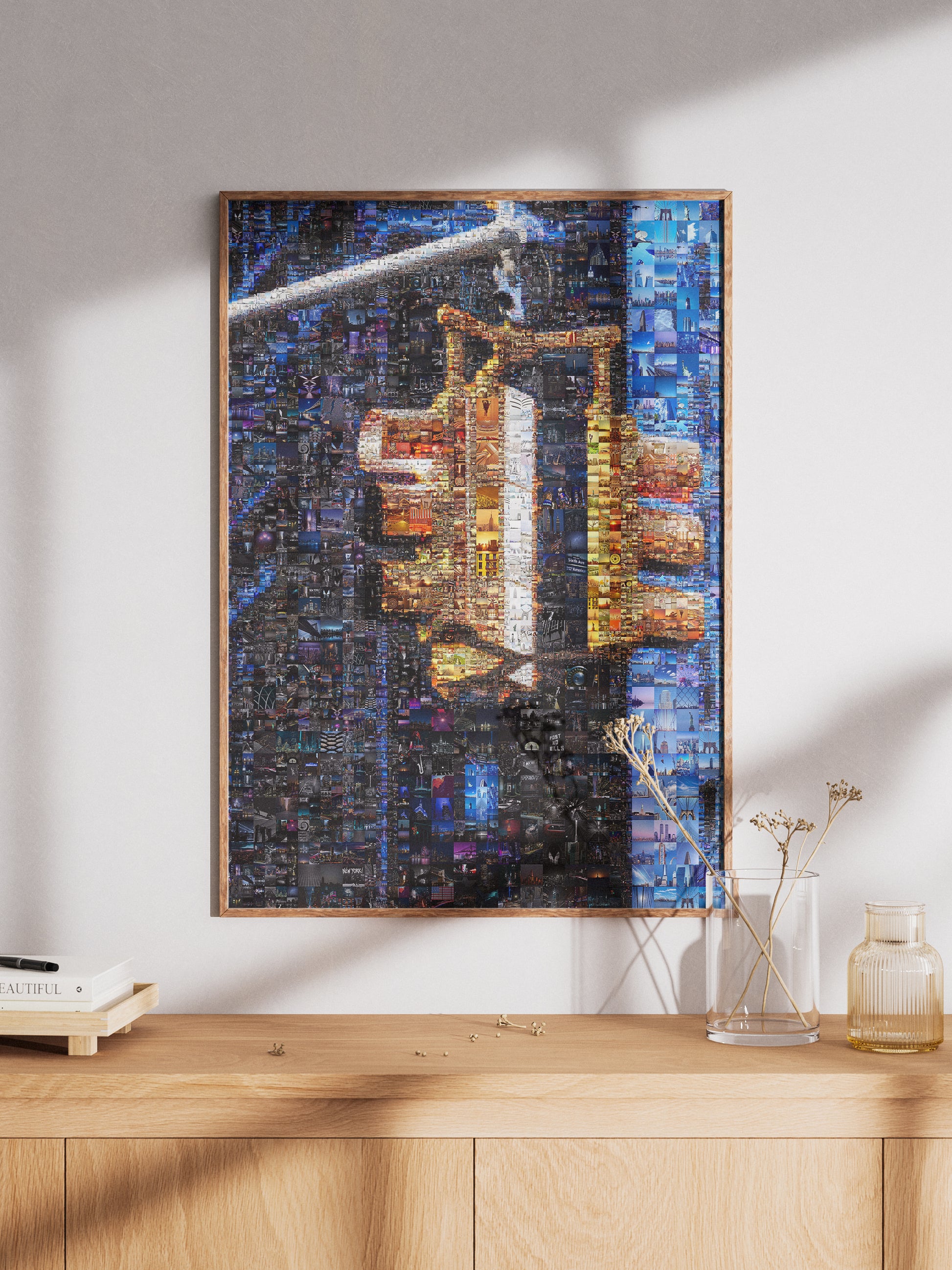 Stunning Mosaic Traffic Light Artwork - Unique Urban Art for Home Decor AtelierMosaics