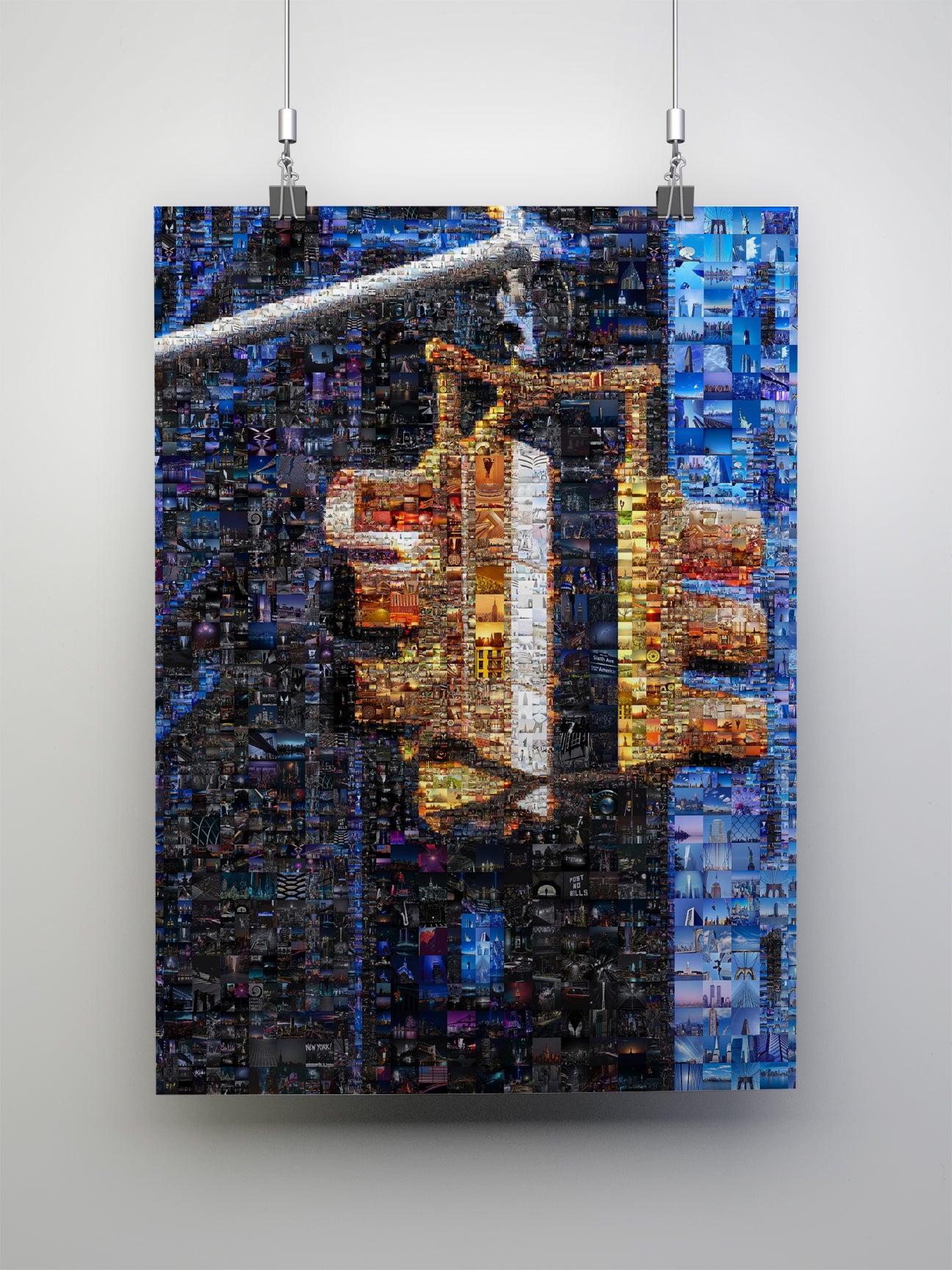 Stunning Mosaic Traffic Light Artwork - Unique Urban Art for Home Decor AtelierMosaics