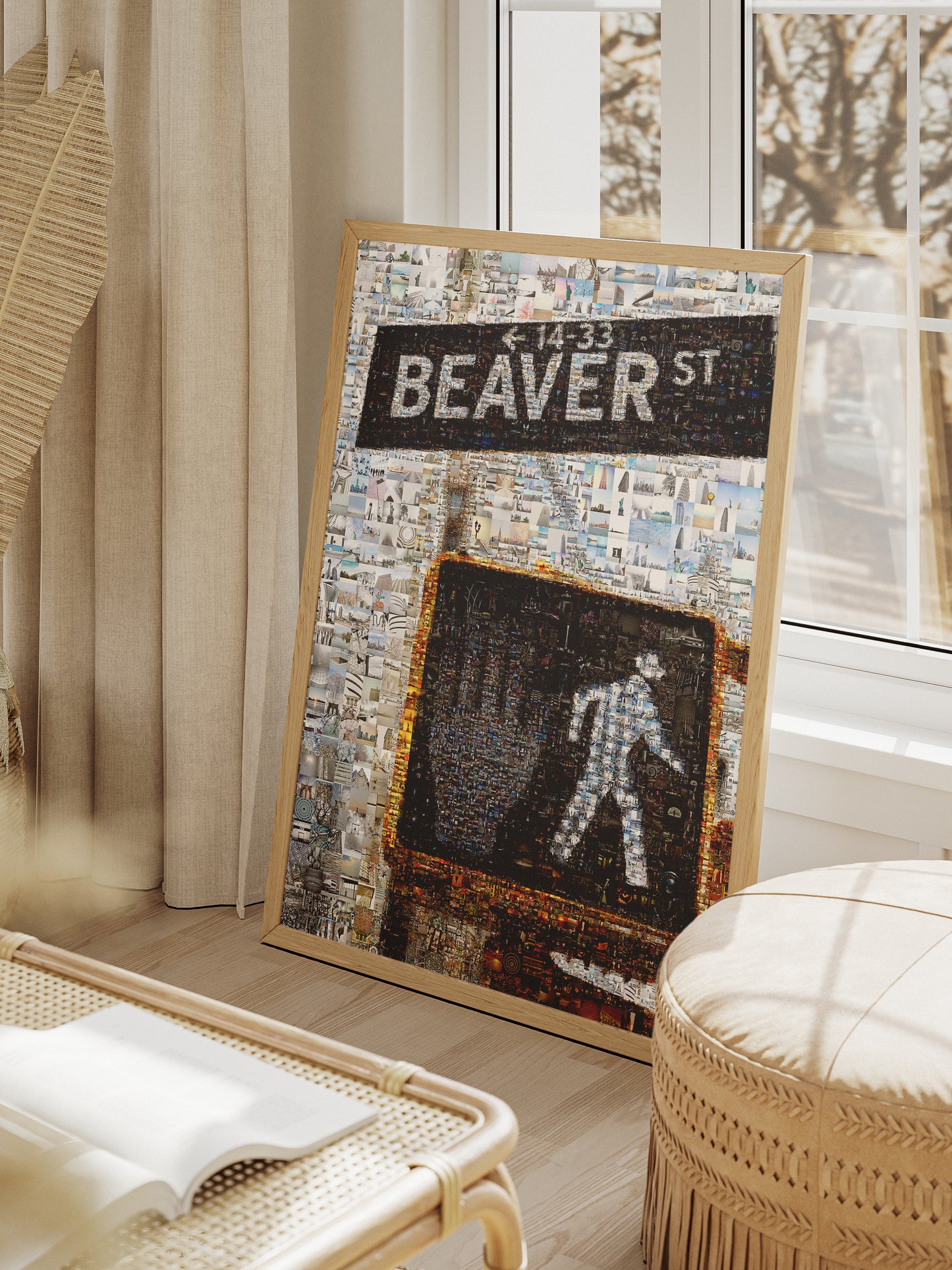 Stunning Beaver Street Mosaic Art - Unique Urban Decor for Home & Office AtelierMosaics