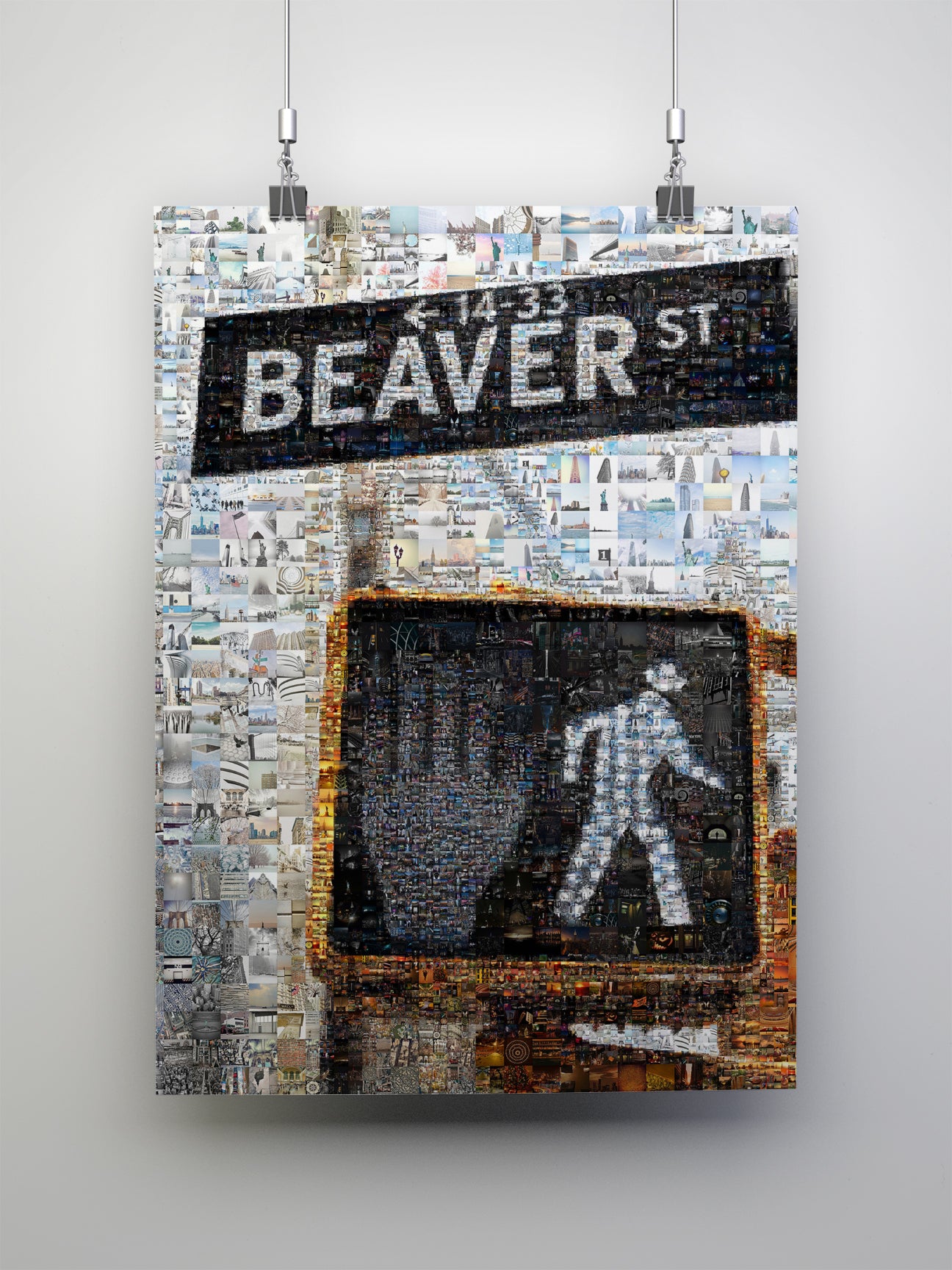 Stunning Beaver Street Mosaic Art - Unique Urban Decor for Home & Office AtelierMosaics