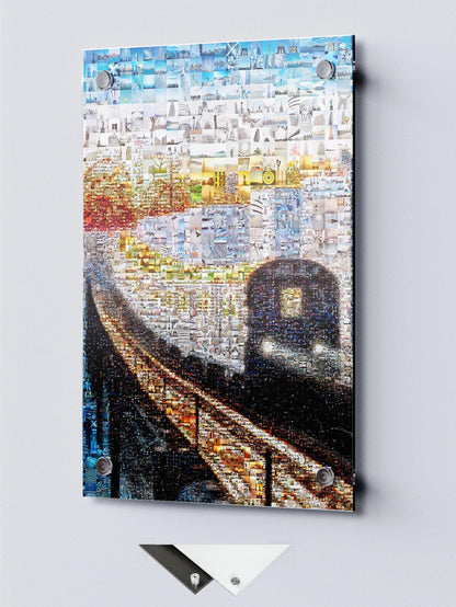 Stunning Mosaic Artwork of Iconic Landmarks & Cityscapes - Perfect for Home Decor AtelierMosaics