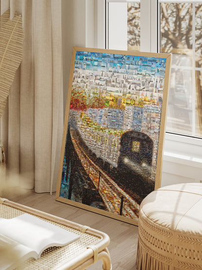 Stunning Mosaic Artwork of Iconic Landmarks & Cityscapes - Perfect for Home Decor AtelierMosaics