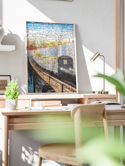 Stunning Mosaic Artwork of Iconic Landmarks & Cityscapes - Perfect for Home Decor AtelierMosaics
