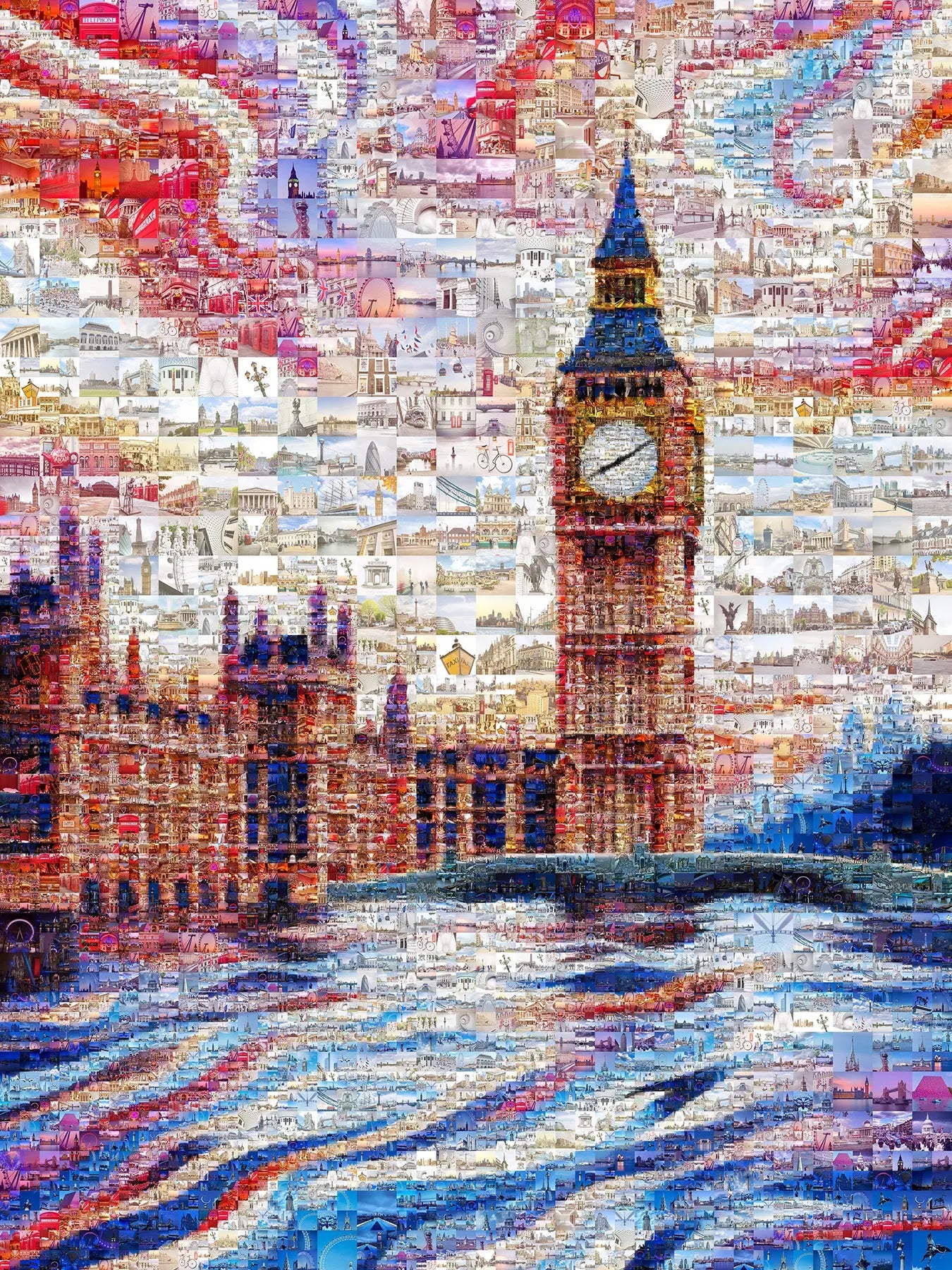 Stunning London Mosaic Artwork Featuring Iconic Landmarks and Culture AtelierMosaics