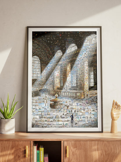 Stunning Mosaic Artwork: A Captivating Blend of Light and Perspective for Modern Home Decor AtelierMosaics