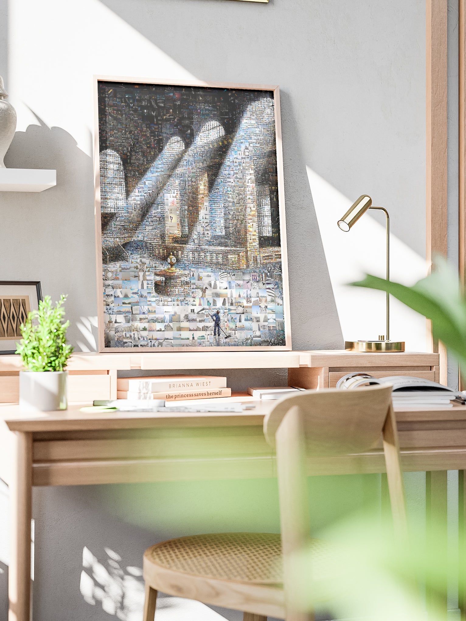 Stunning Mosaic Artwork: A Captivating Blend of Light and Perspective for Modern Home Decor AtelierMosaics