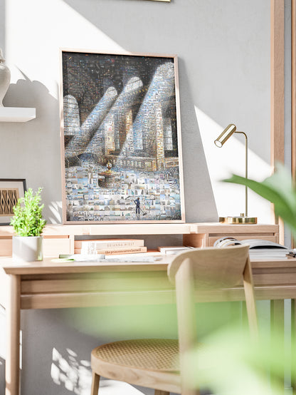 Stunning Mosaic Artwork: A Captivating Blend of Light and Perspective for Modern Home Decor AtelierMosaics