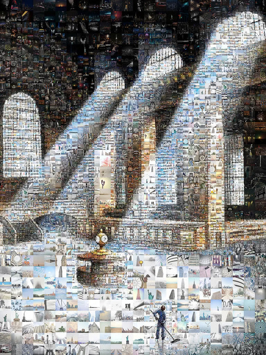 Stunning Mosaic Artwork: A Captivating Blend of Light and Perspective for Modern Home Decor AtelierMosaics