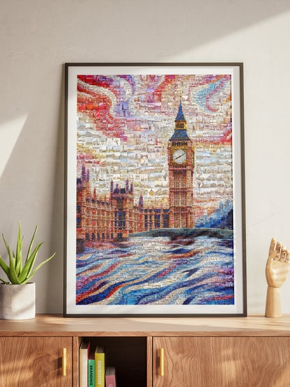 Stunning London Mosaic Artwork Featuring Iconic Landmarks and Culture AtelierMosaics