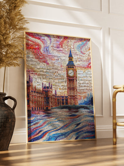 Stunning London Mosaic Artwork Featuring Iconic Landmarks and Culture AtelierMosaics