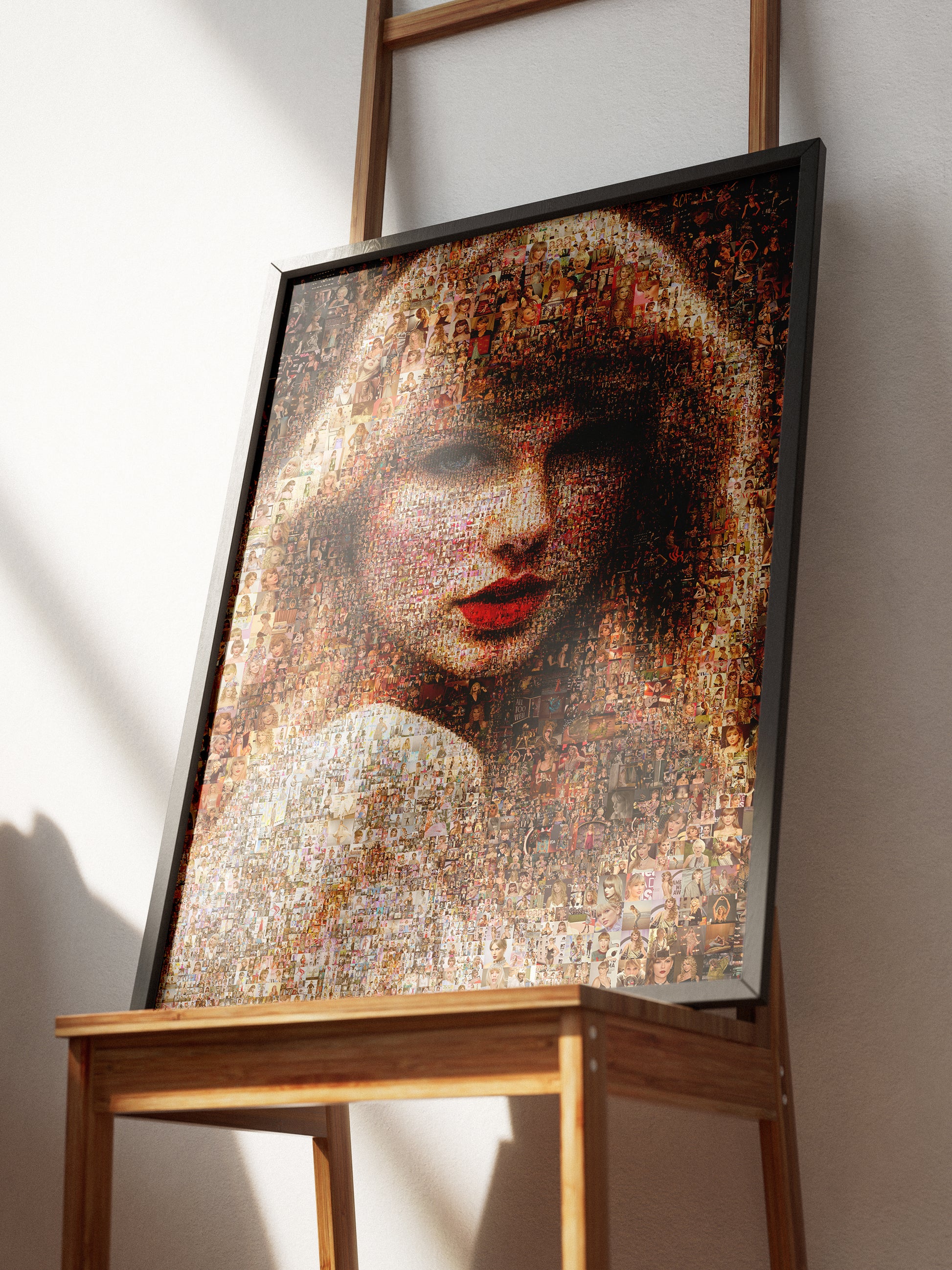 Stunning Taylor Swift Mosaic Artwork - Unique Wall Art for Fans and Collectors AtelierMosaics