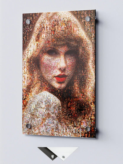 Stunning Taylor Swift Mosaic Artwork - Unique Wall Art for Fans and Collectors AtelierMosaics