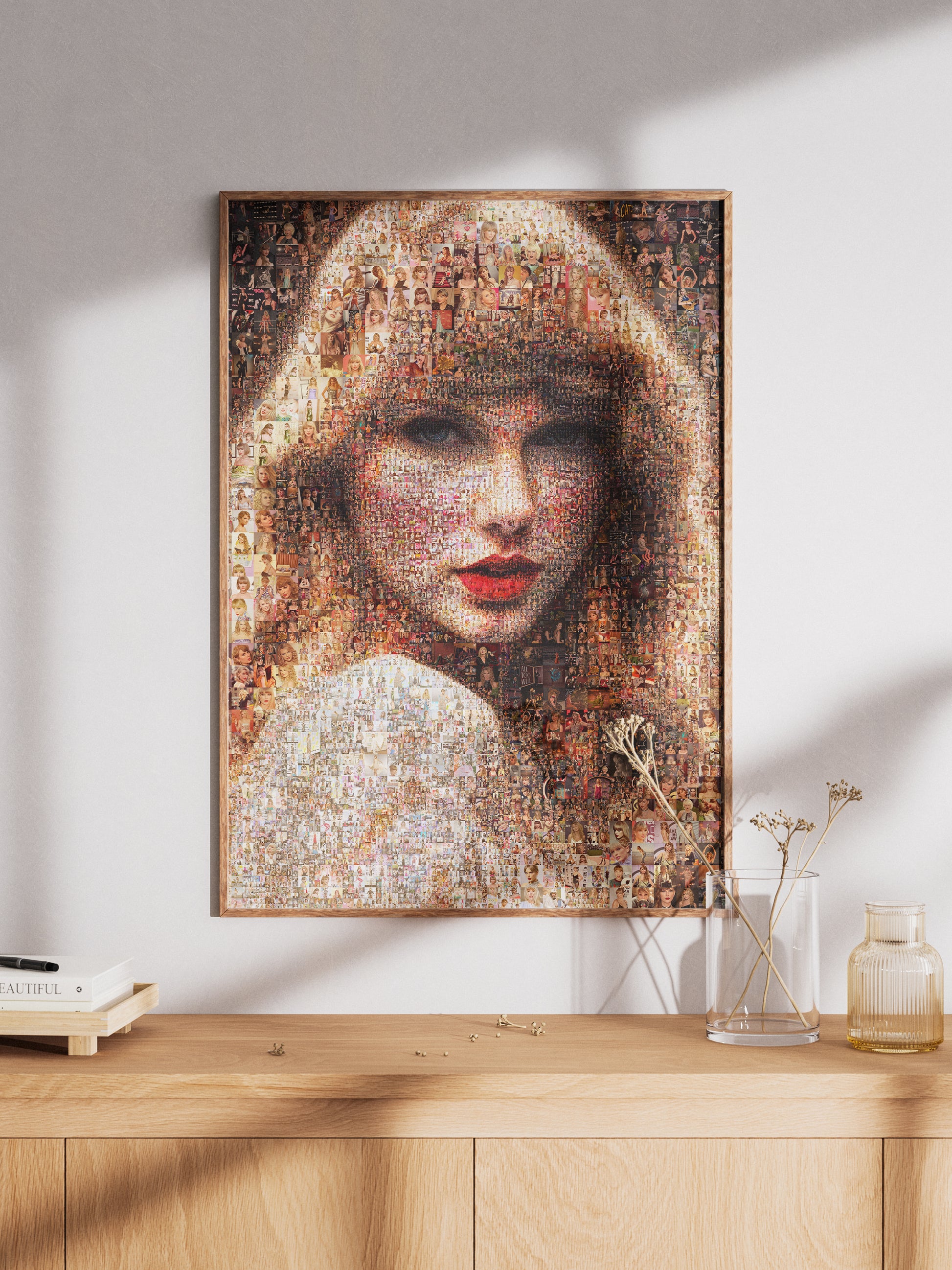 Stunning Taylor Swift Mosaic Artwork - Unique Wall Art for Fans and Collectors AtelierMosaics