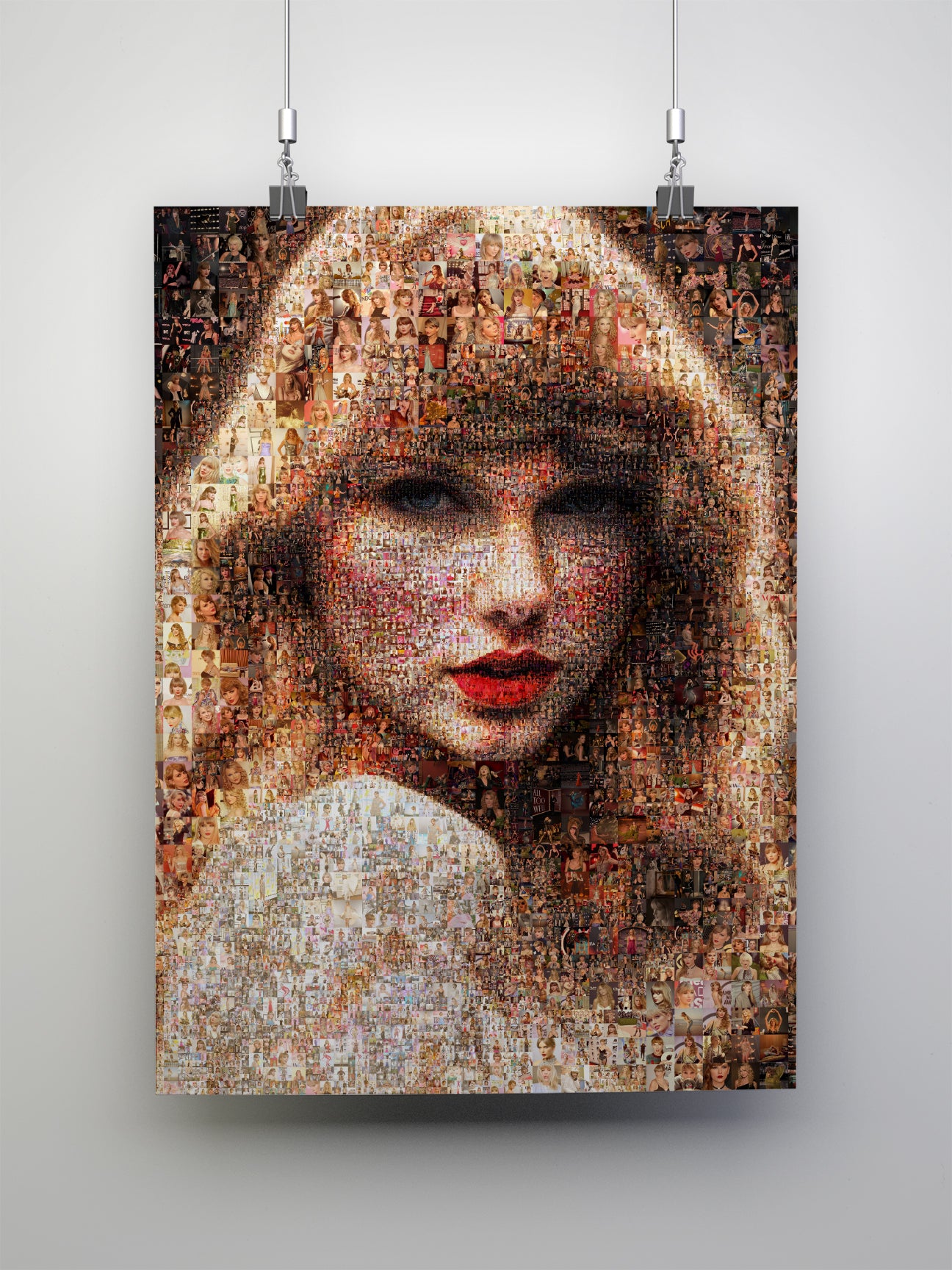Stunning Taylor Swift Mosaic Artwork - Unique Wall Art for Fans and Collectors AtelierMosaics