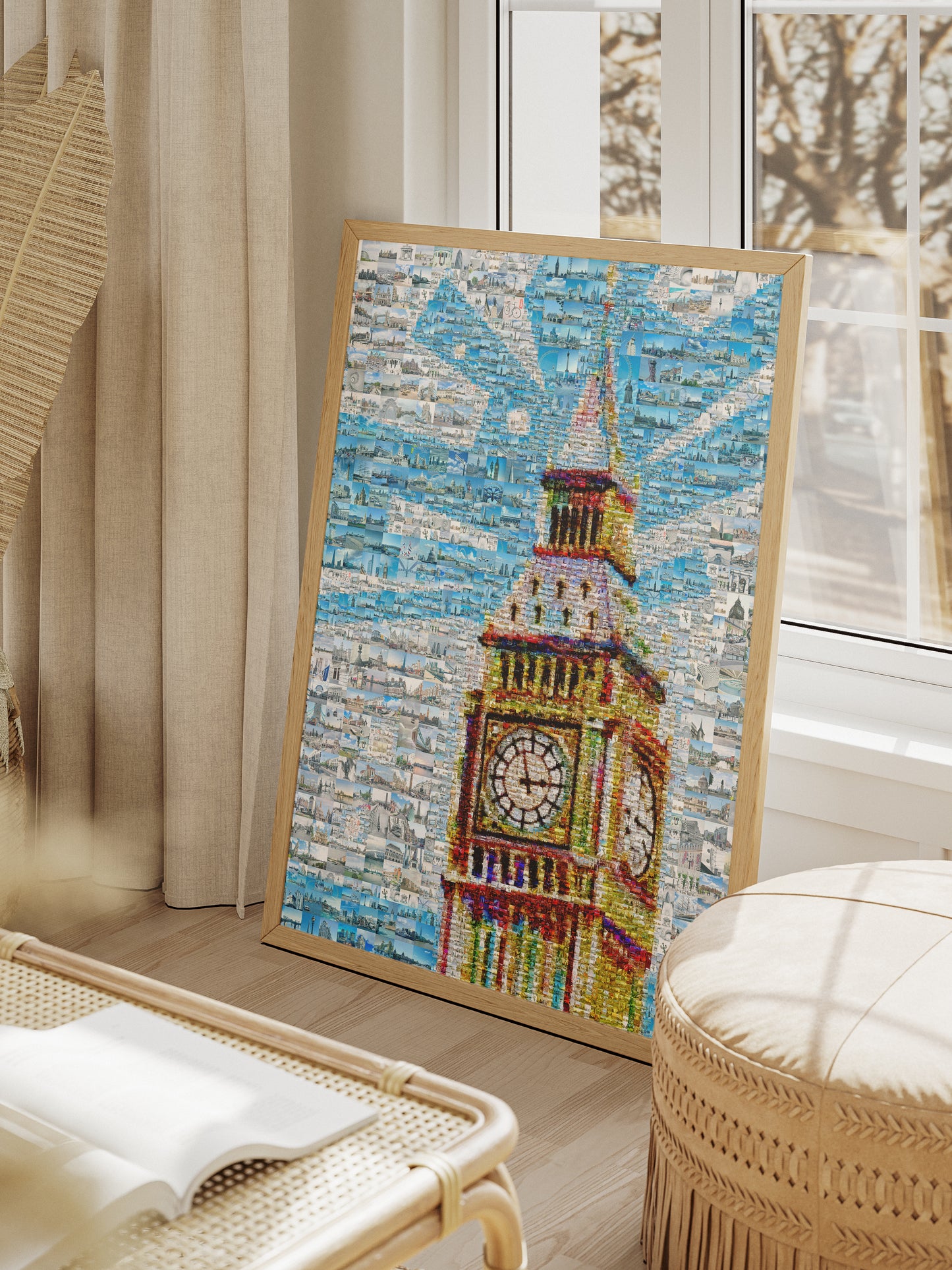 Stunning London Mosaic Artwork Featuring Iconic Landmarks - Perfect Home Decor AtelierMosaics