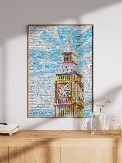 Stunning London Mosaic Artwork Featuring Iconic Landmarks - Perfect Home Decor AtelierMosaics