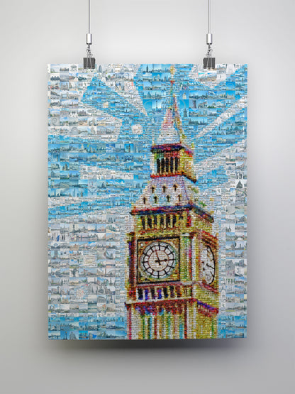 Stunning London Mosaic Artwork Featuring Iconic Landmarks - Perfect Home Decor AtelierMosaics