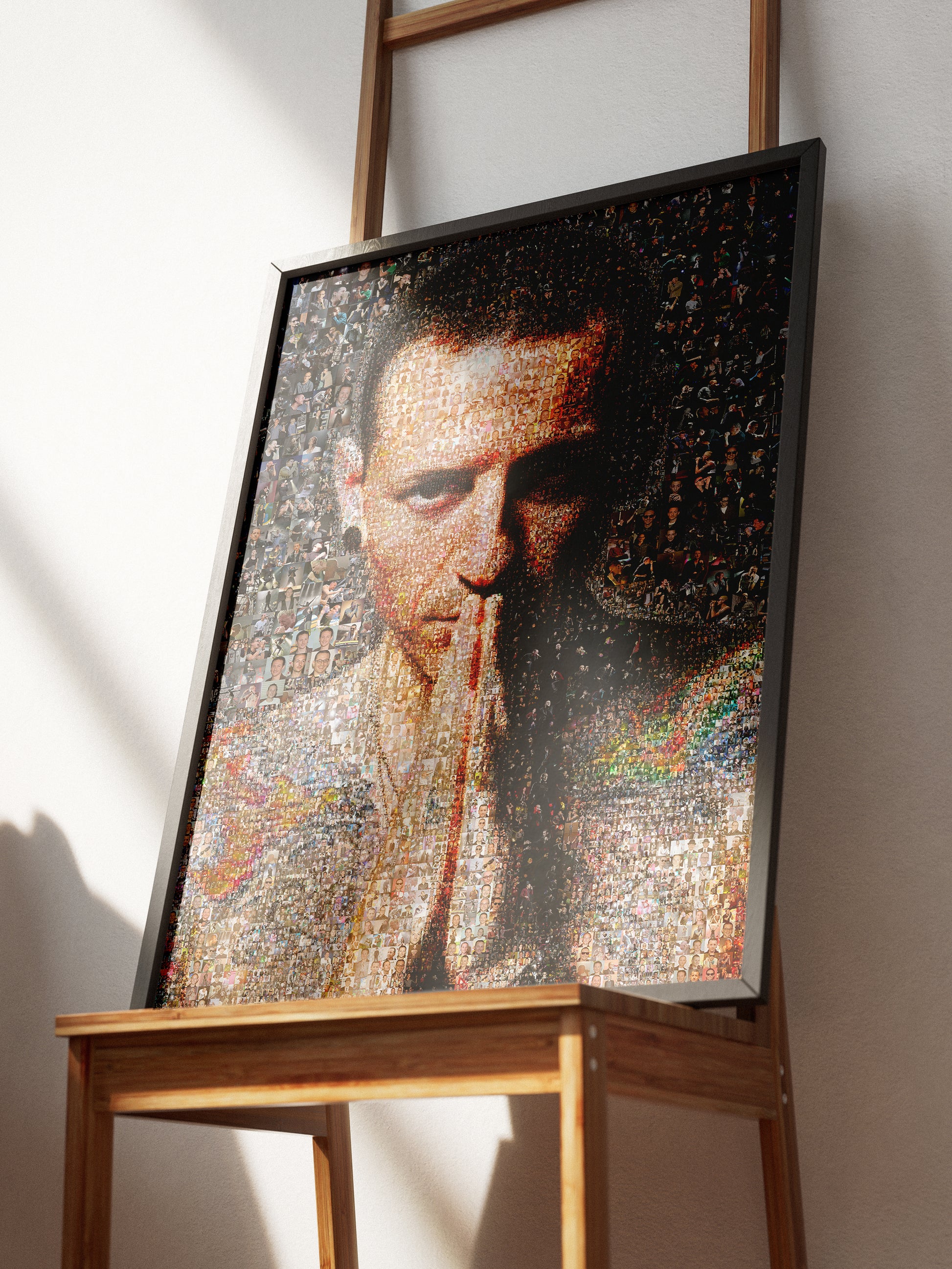 Chester Bennington Mosaic Art - Iconic Linkin Park Tribute Wall Art for Music Lovers AtelierMosaics