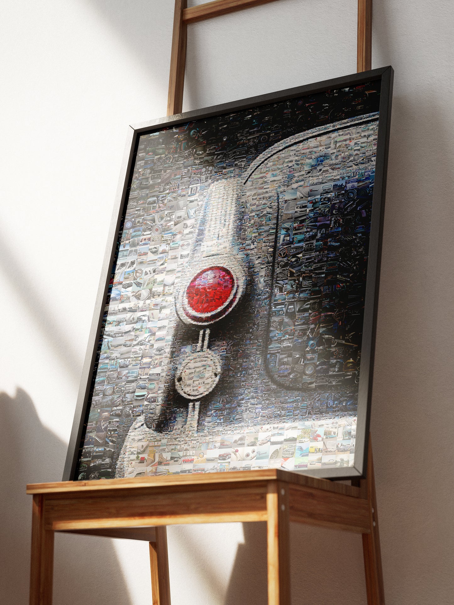 Stunning Mosaic Artwork of Classic Cars - Unique Automotive Wall Art for Enthusiasts AtelierMosaics