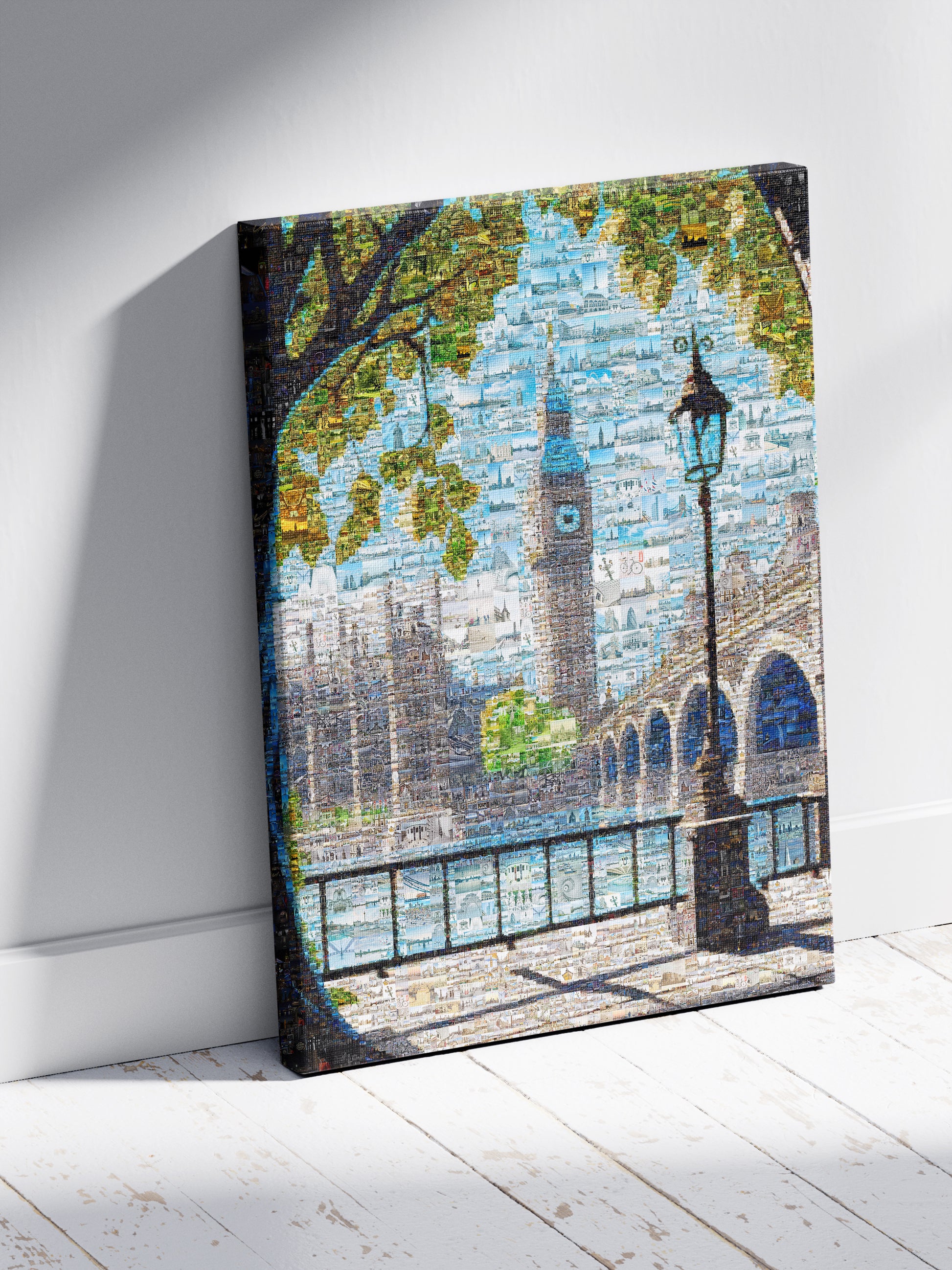 Stunning London Mosaic Artwork - Iconic Landmarks & Vibrant City Life - Perfect for Home Decor AtelierMosaics