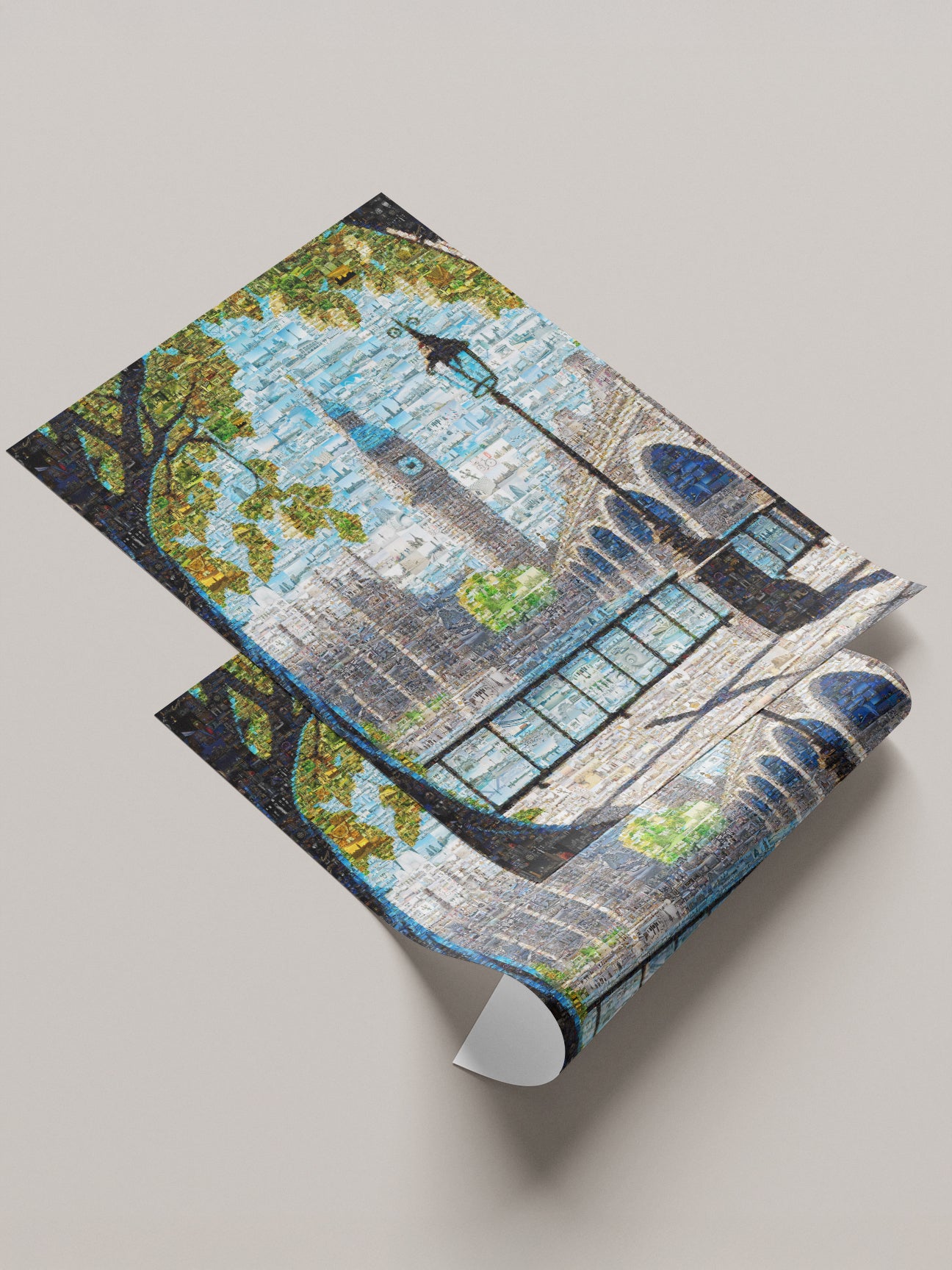 Stunning London Mosaic Artwork - Iconic Landmarks & Vibrant City Life - Perfect for Home Decor AtelierMosaics