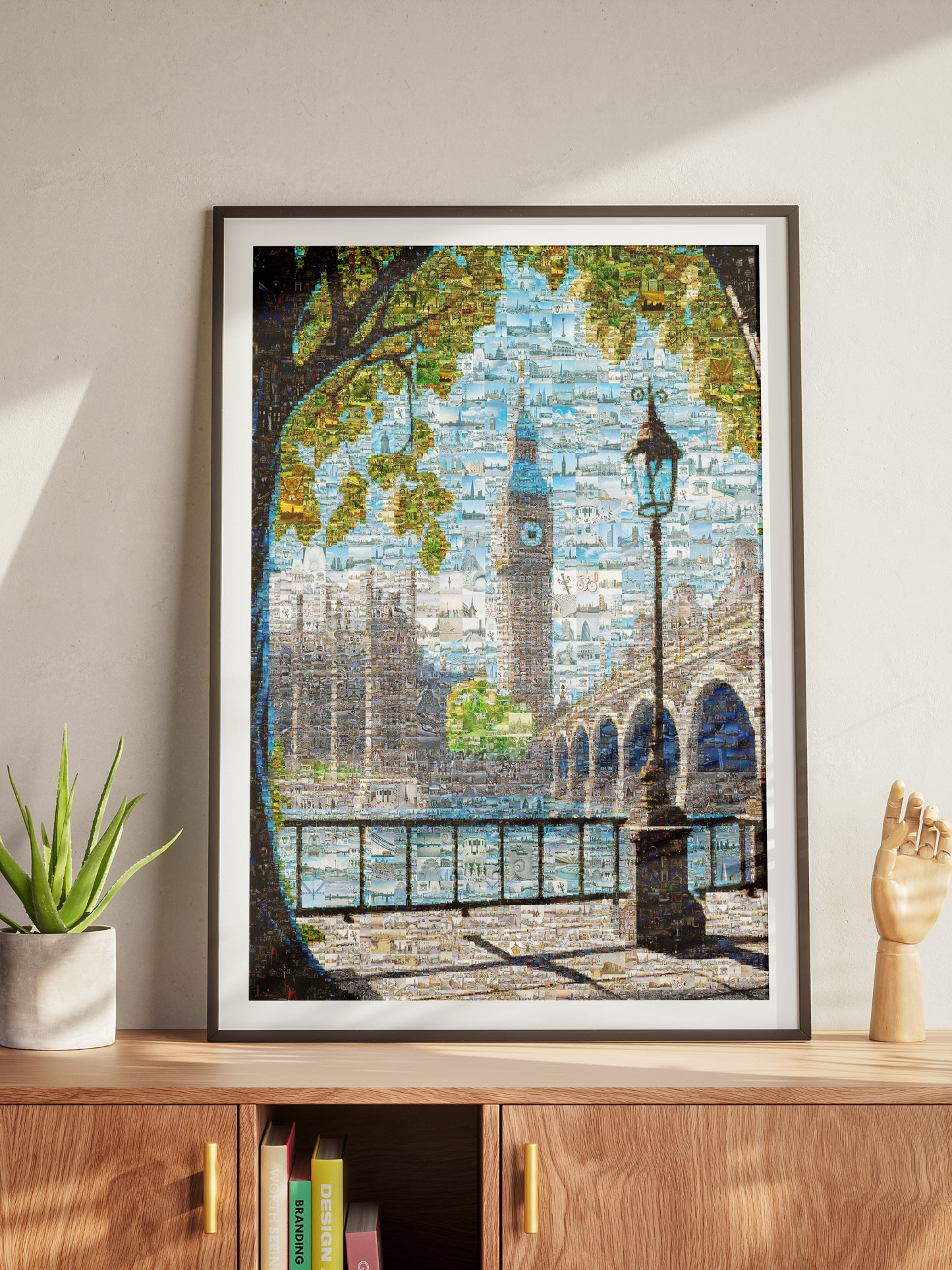 Stunning London Mosaic Artwork - Iconic Landmarks & Vibrant City Life - Perfect for Home Decor AtelierMosaics