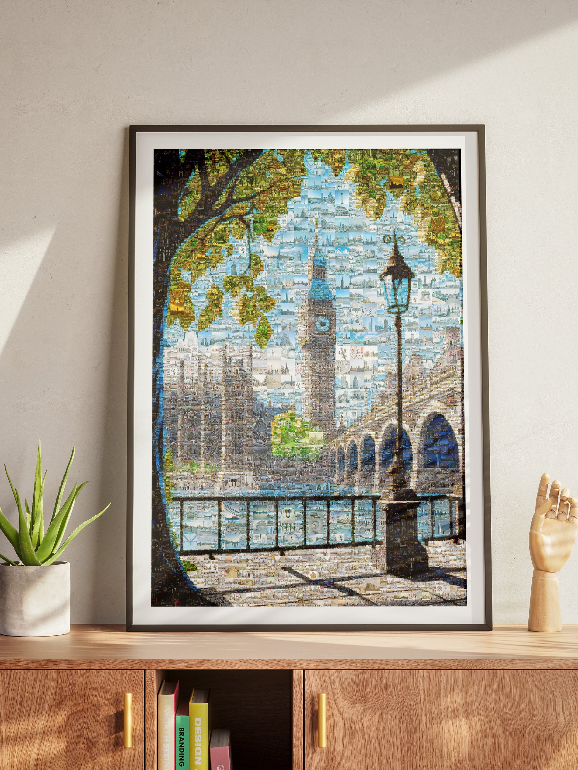 Stunning London Mosaic Artwork - Iconic Landmarks & Vibrant City Life - Perfect for Home Decor AtelierMosaics