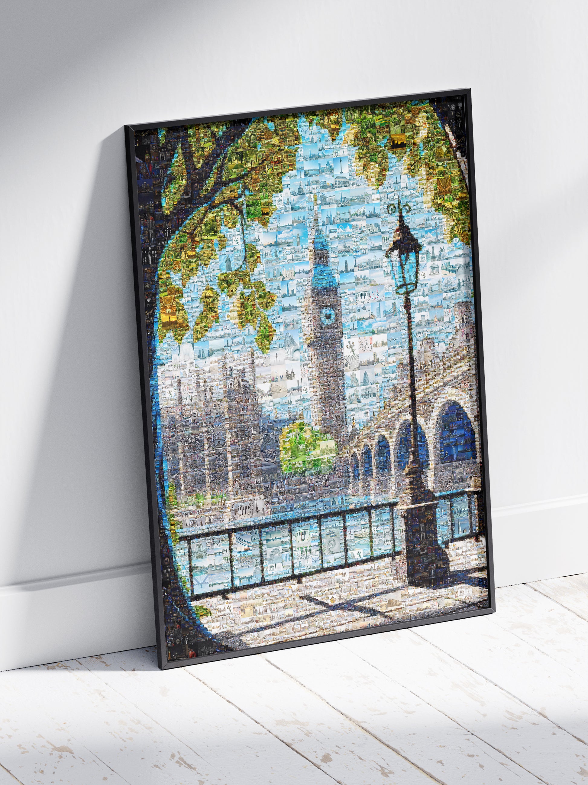 Stunning London Mosaic Artwork - Iconic Landmarks & Vibrant City Life - Perfect for Home Decor AtelierMosaics