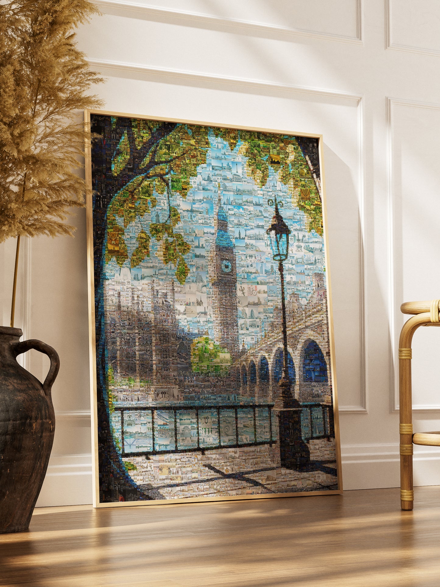 Stunning London Mosaic Artwork - Iconic Landmarks & Vibrant City Life - Perfect for Home Decor AtelierMosaics
