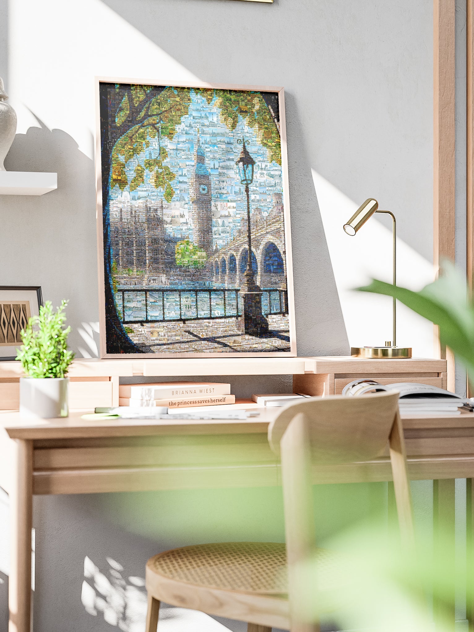 Stunning London Mosaic Artwork - Iconic Landmarks & Vibrant City Life - Perfect for Home Decor AtelierMosaics